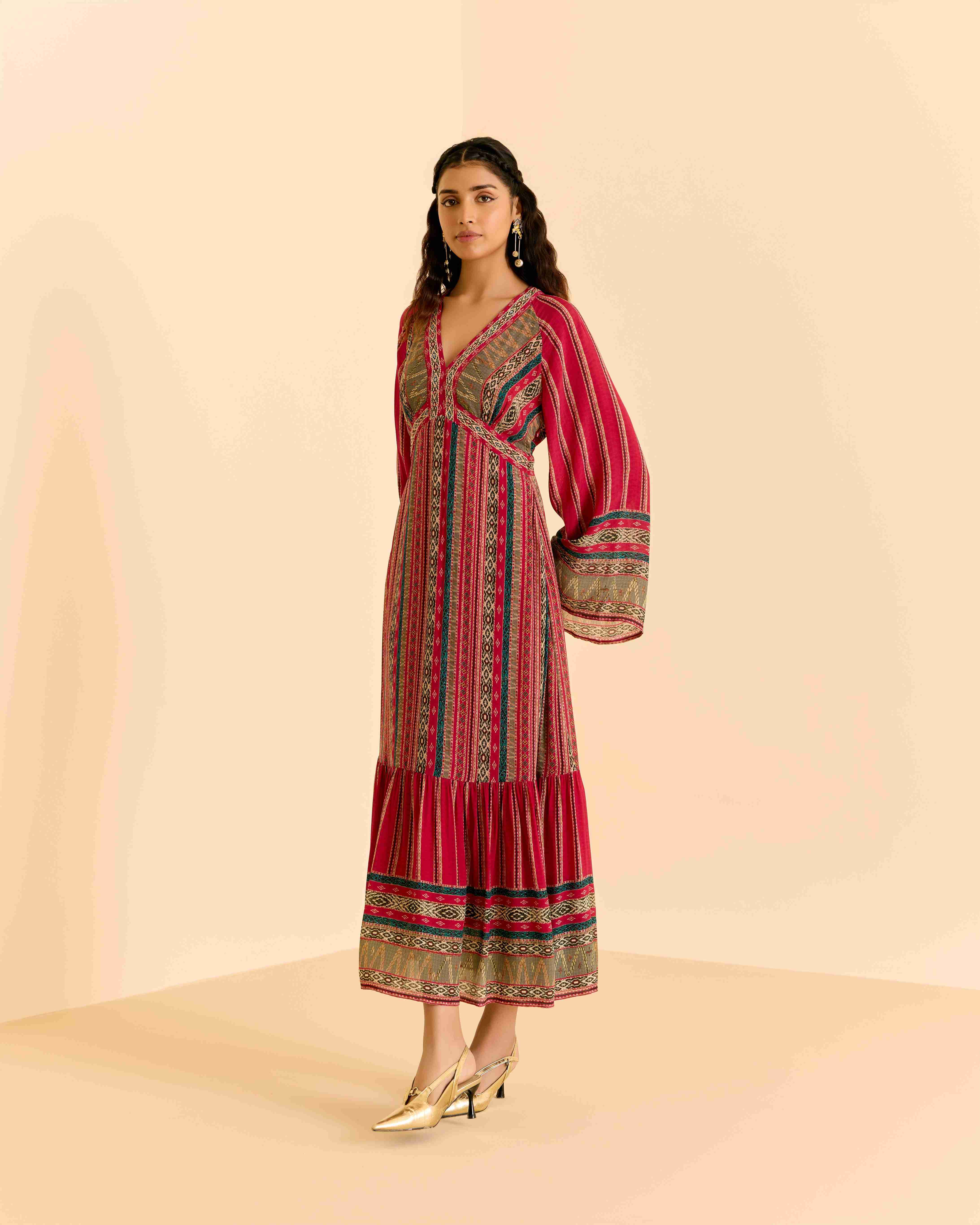 Red Cairo Long Dress