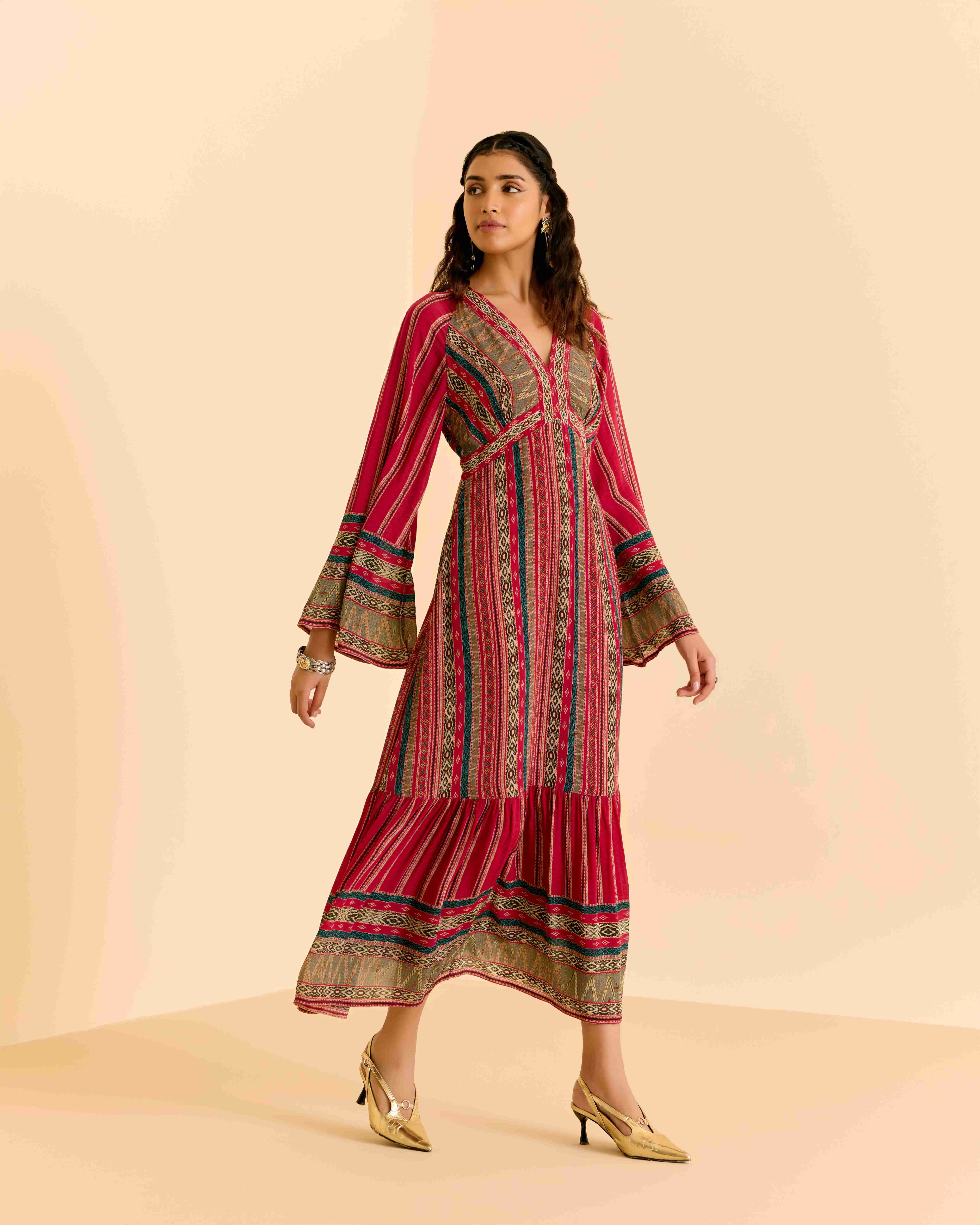 Red Cairo Long Dress