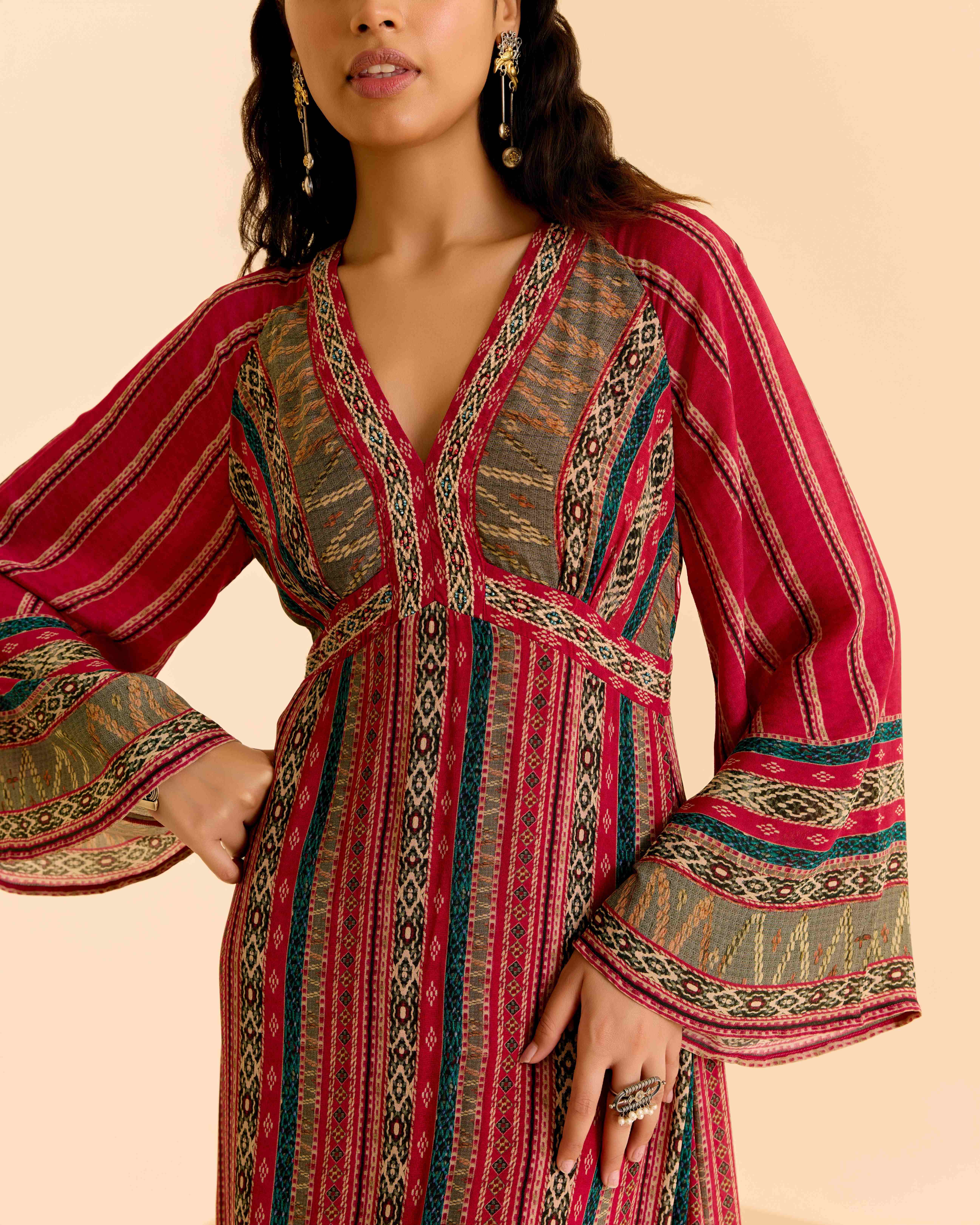 Red Cairo Long Dress