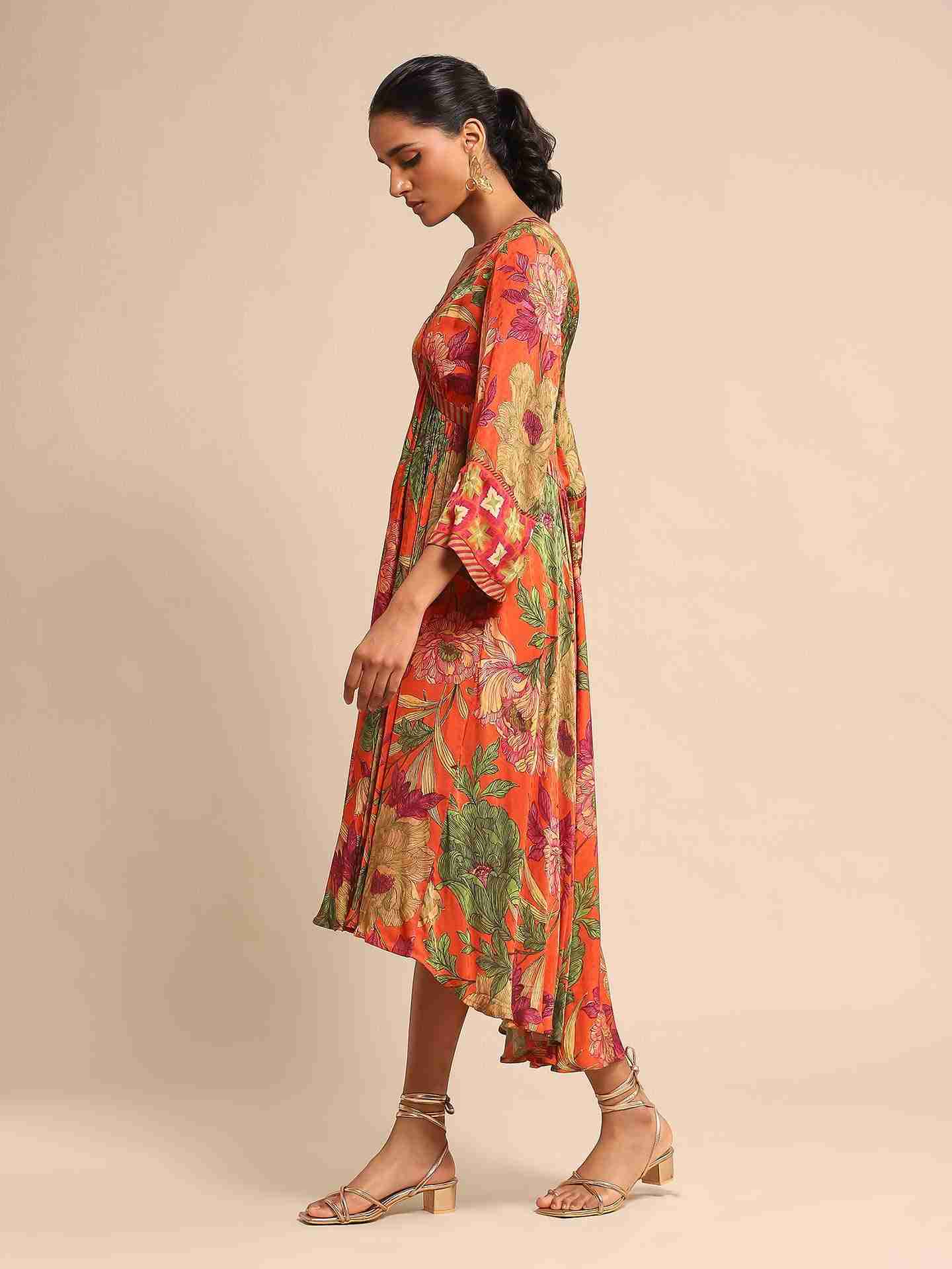 Orange Belladonna Dress