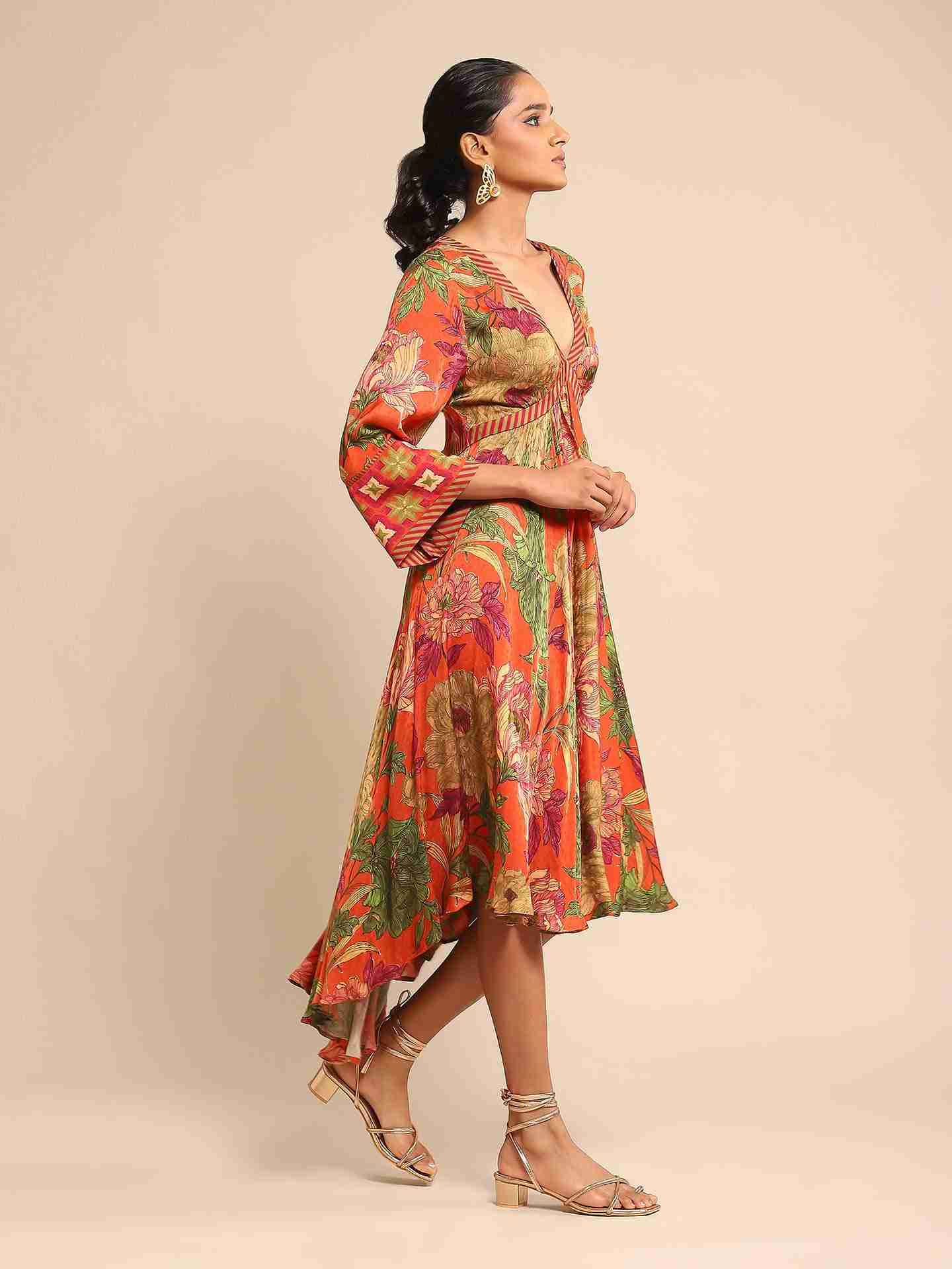 Orange Belladonna Dress