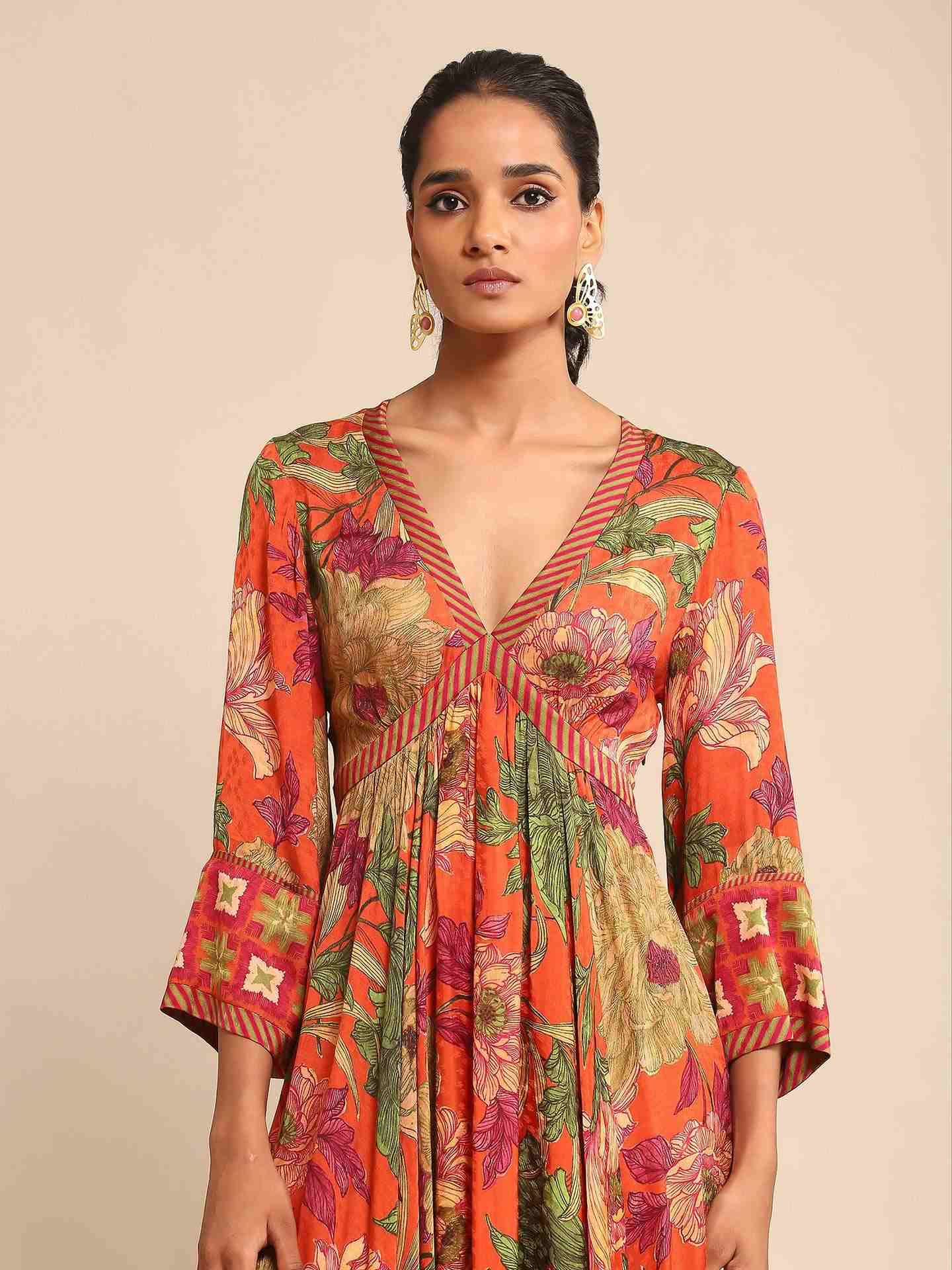 Orange Belladonna Dress