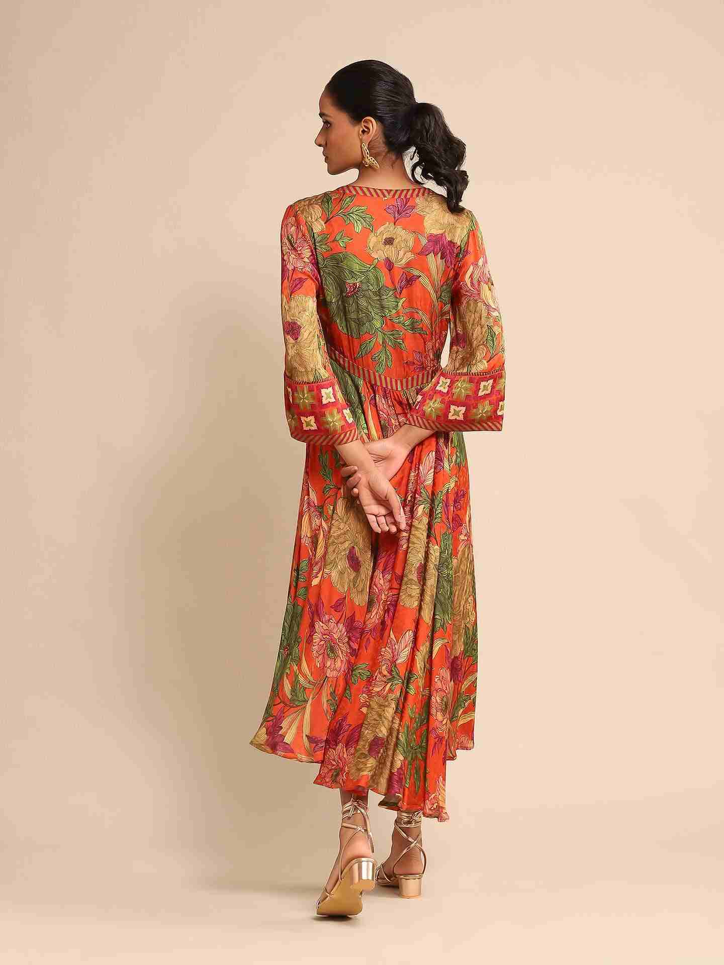 Orange Belladonna Dress