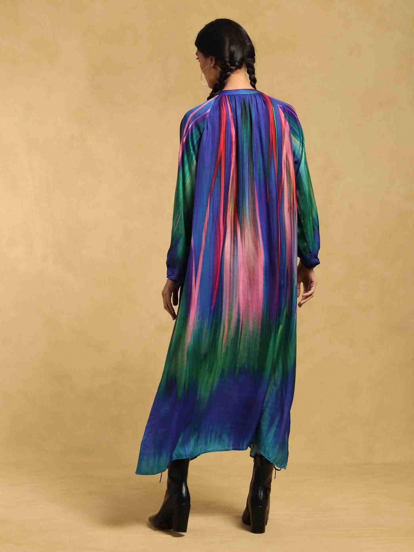 Blue Streak Shift Dress