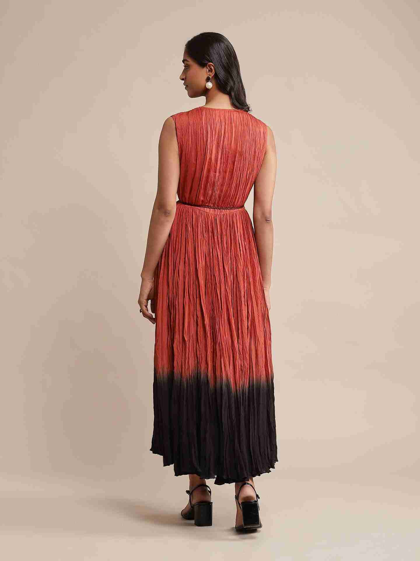 Rust Ombre Dress
