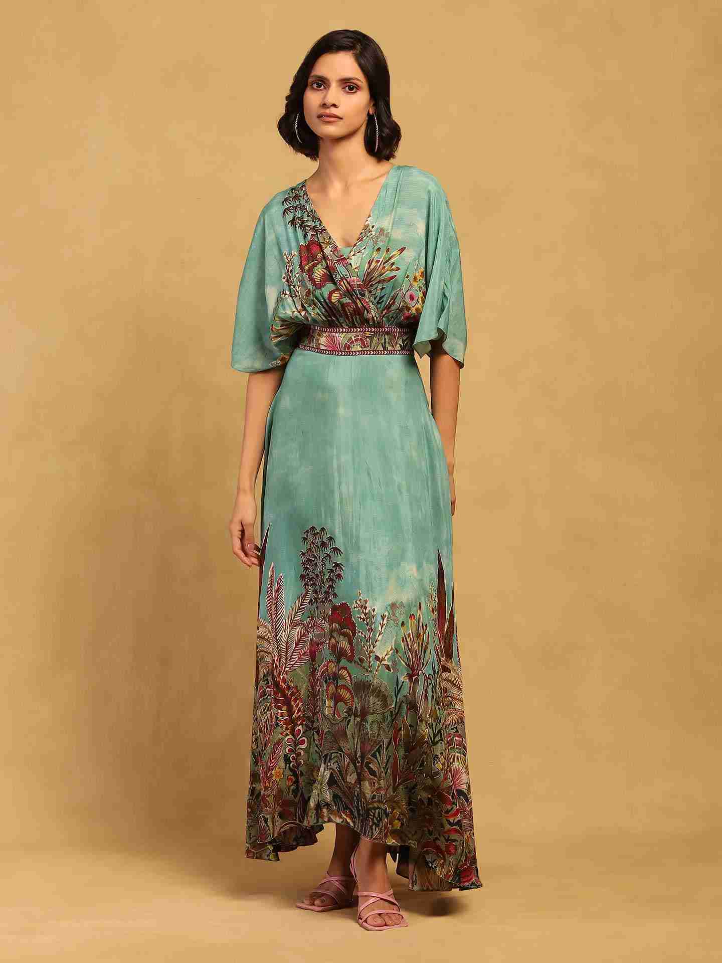 Green Paradise Long Dress