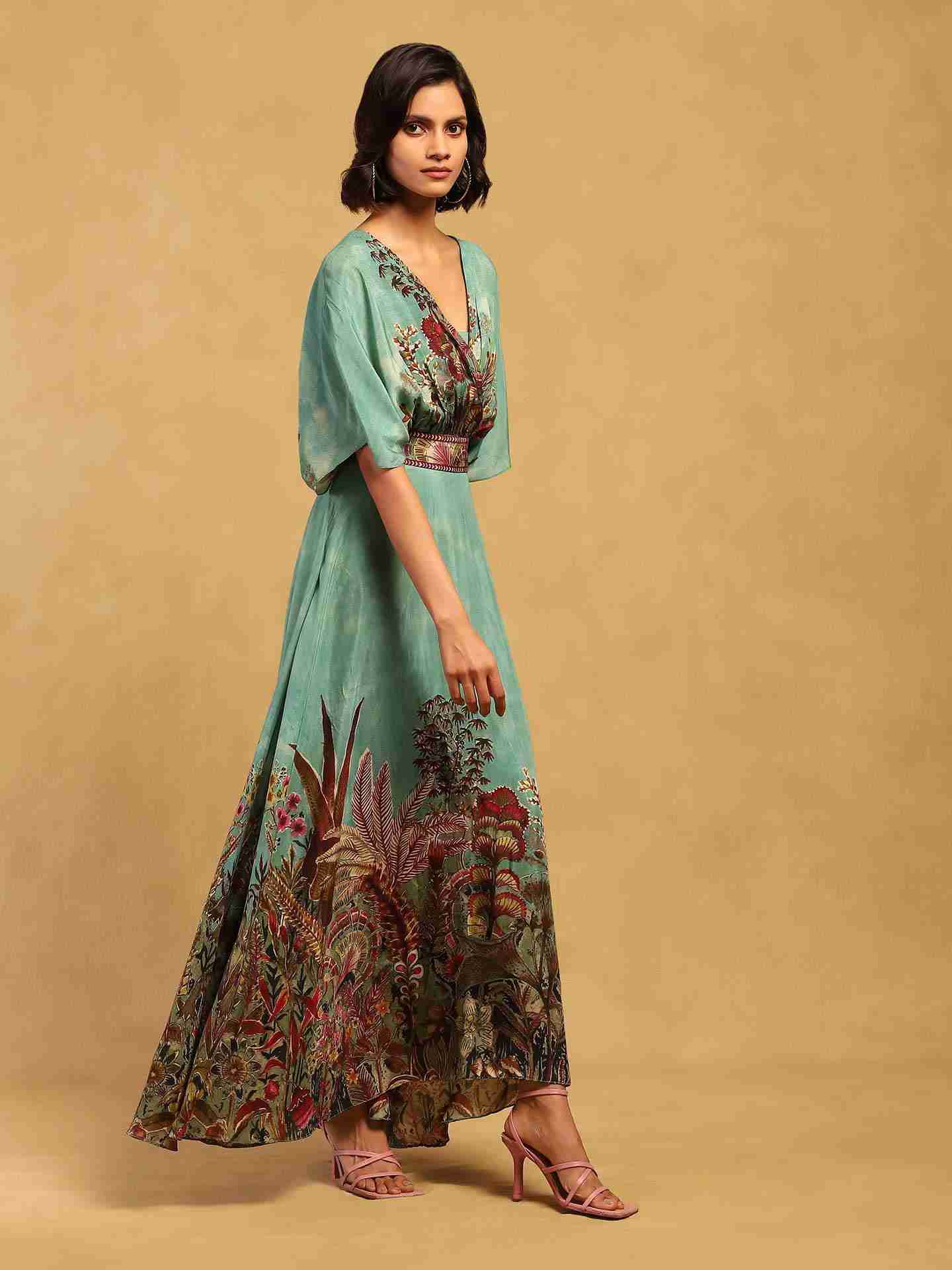 Green Paradise Long Dress