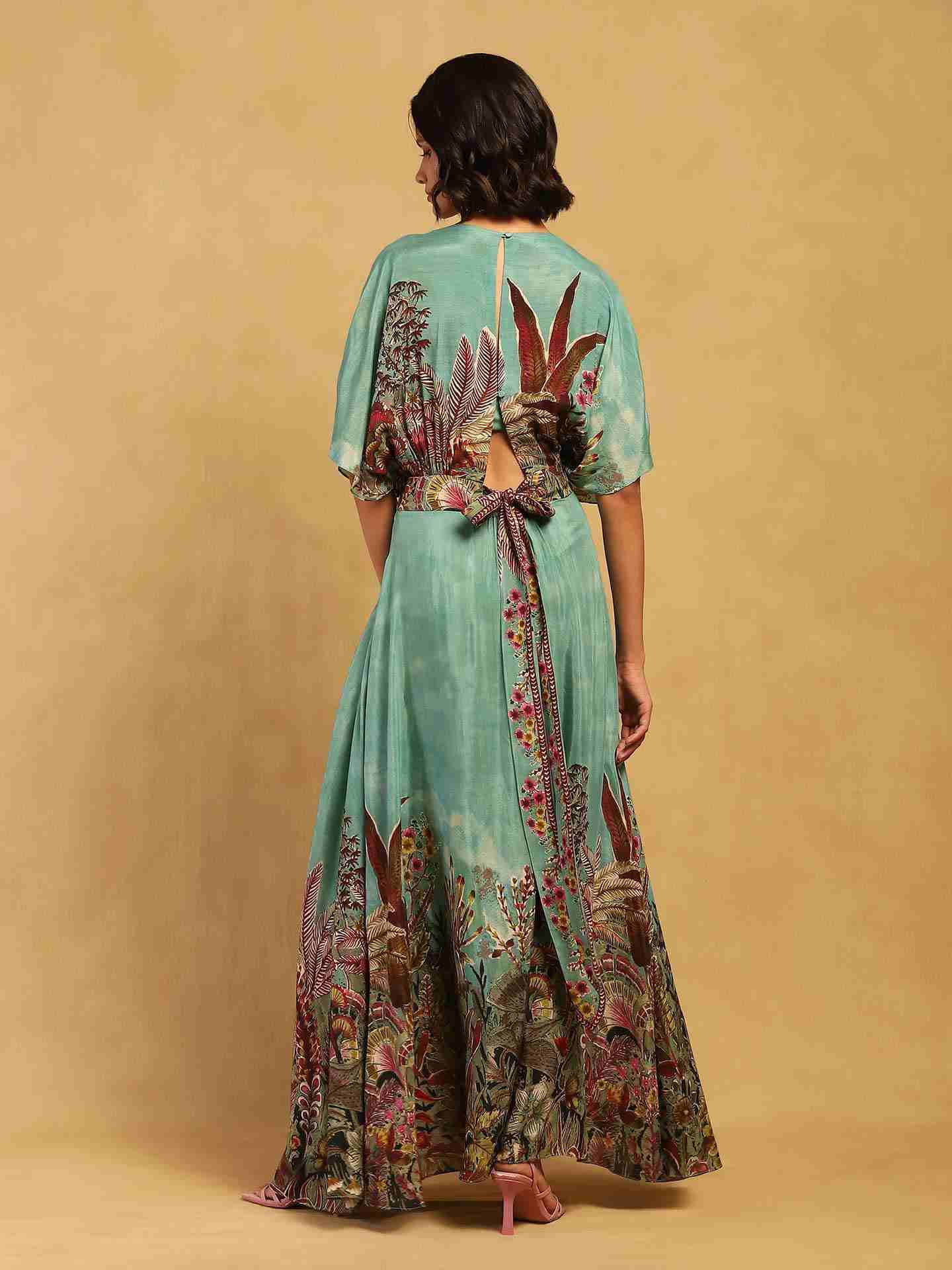 Green Paradise Long Dress