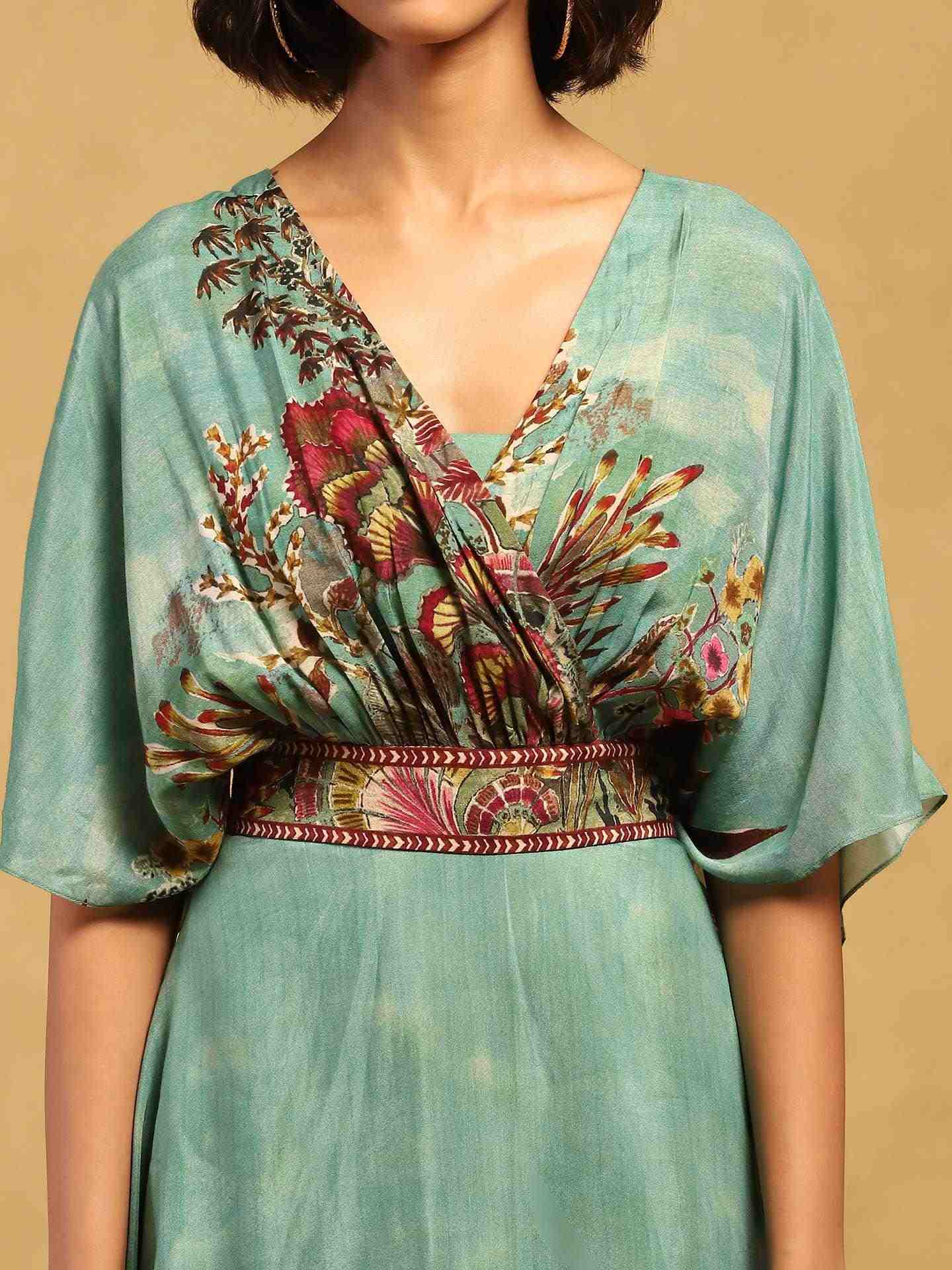 Green Paradise Long Dress