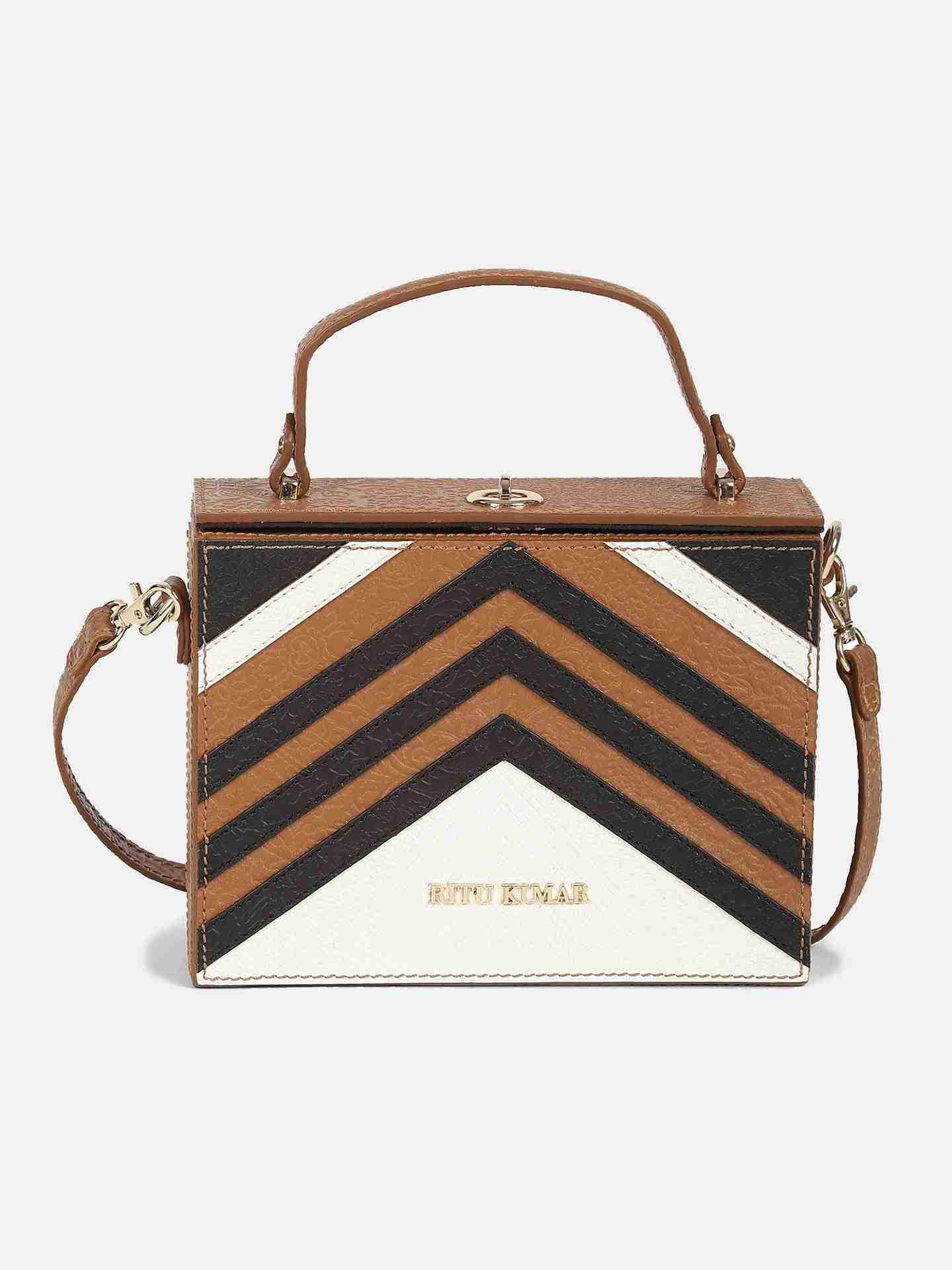 Black Scout Leather Sling Bag