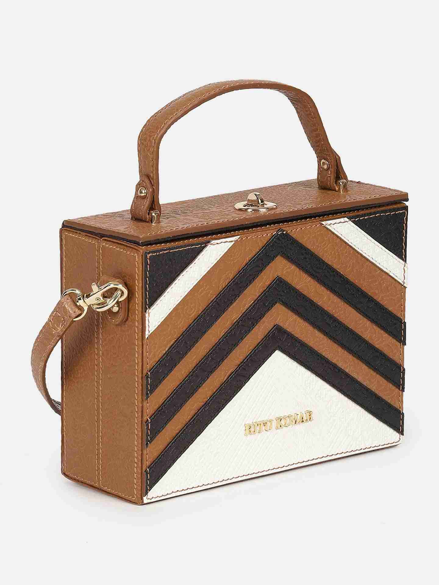 Black Scout Leather Sling Bag