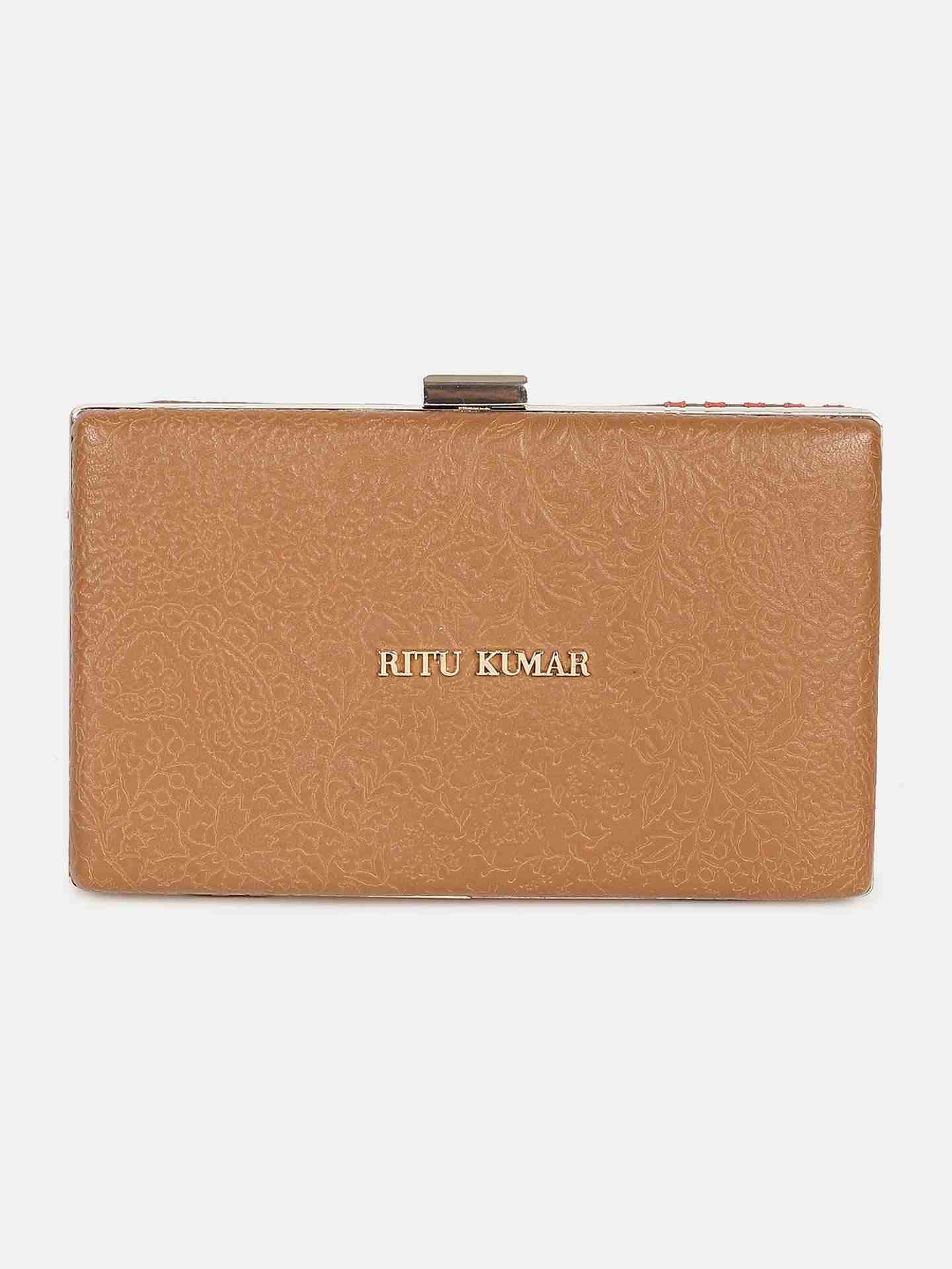 Multi-Color Missoni Leather Clutch