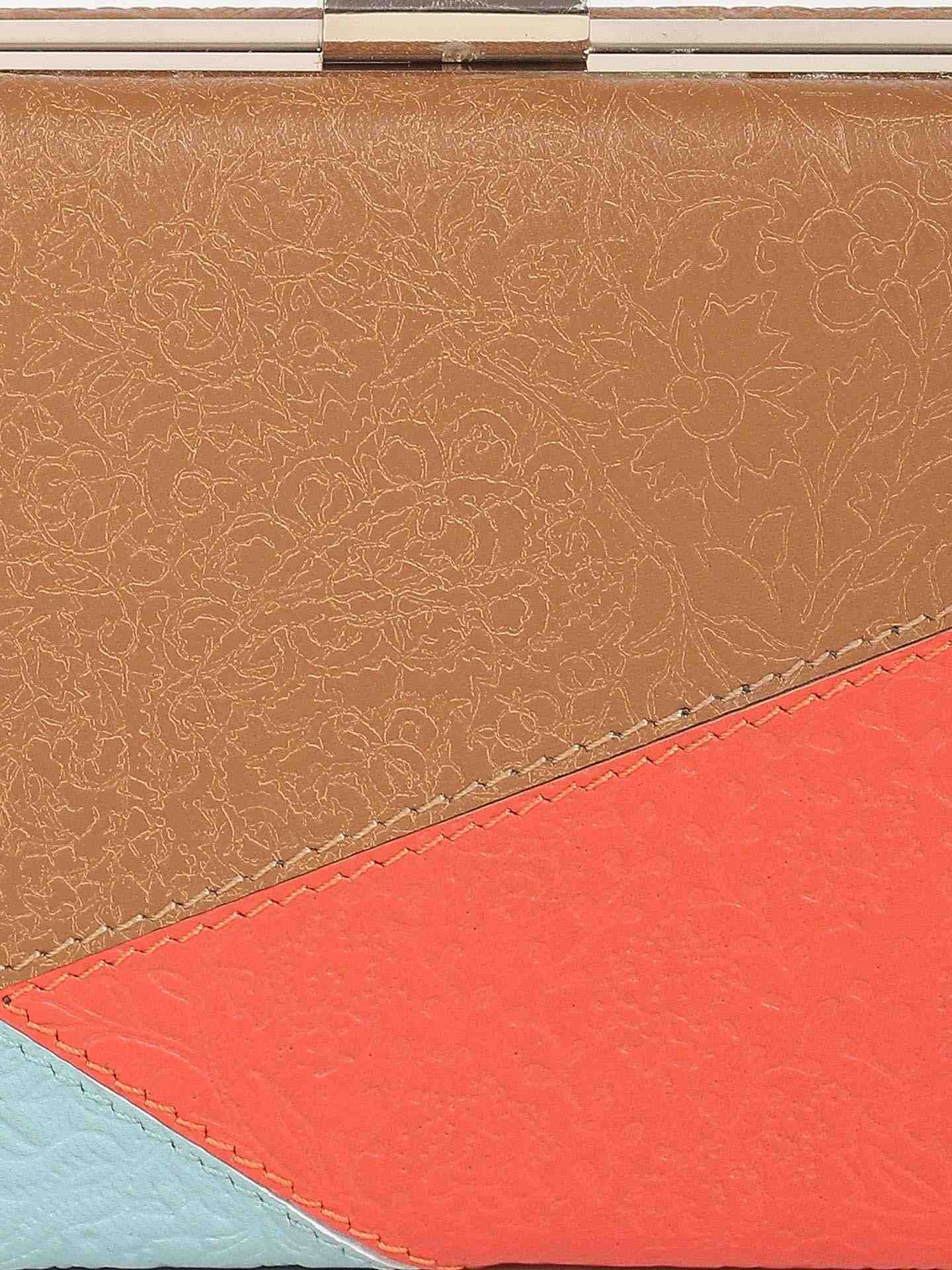 Multi-Color Missoni Leather Clutch