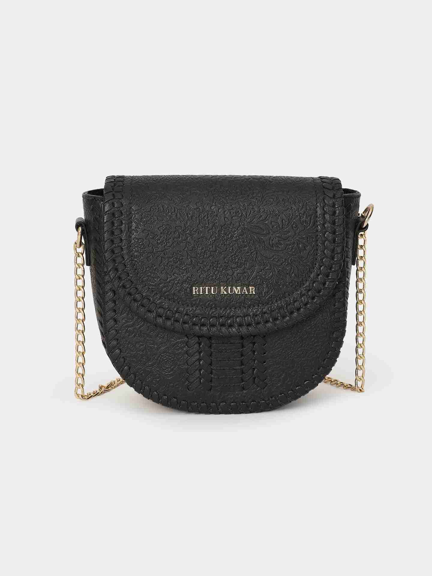Black Runway Sling Bag