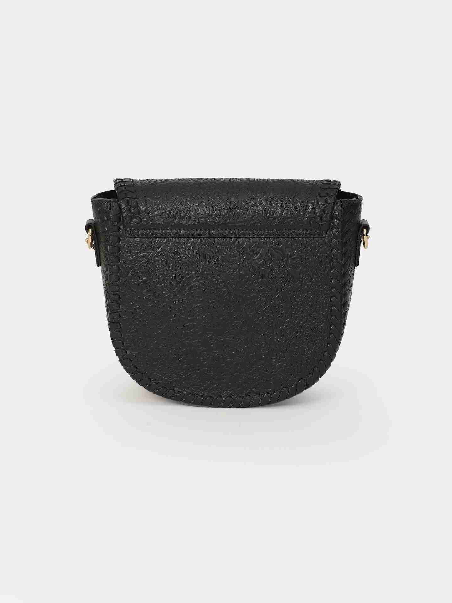 Black Runway Sling Bag