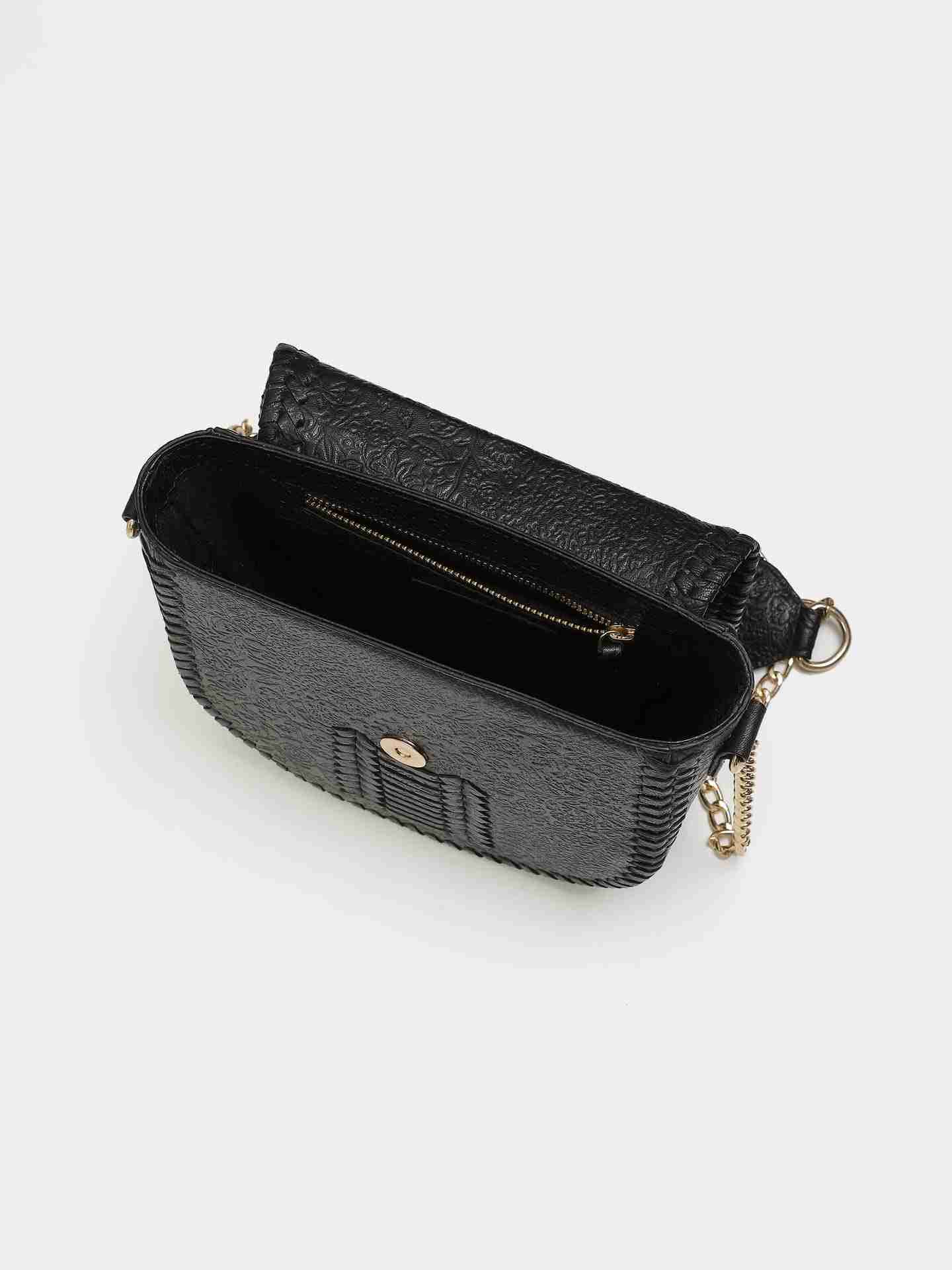 Black Runway Sling Bag