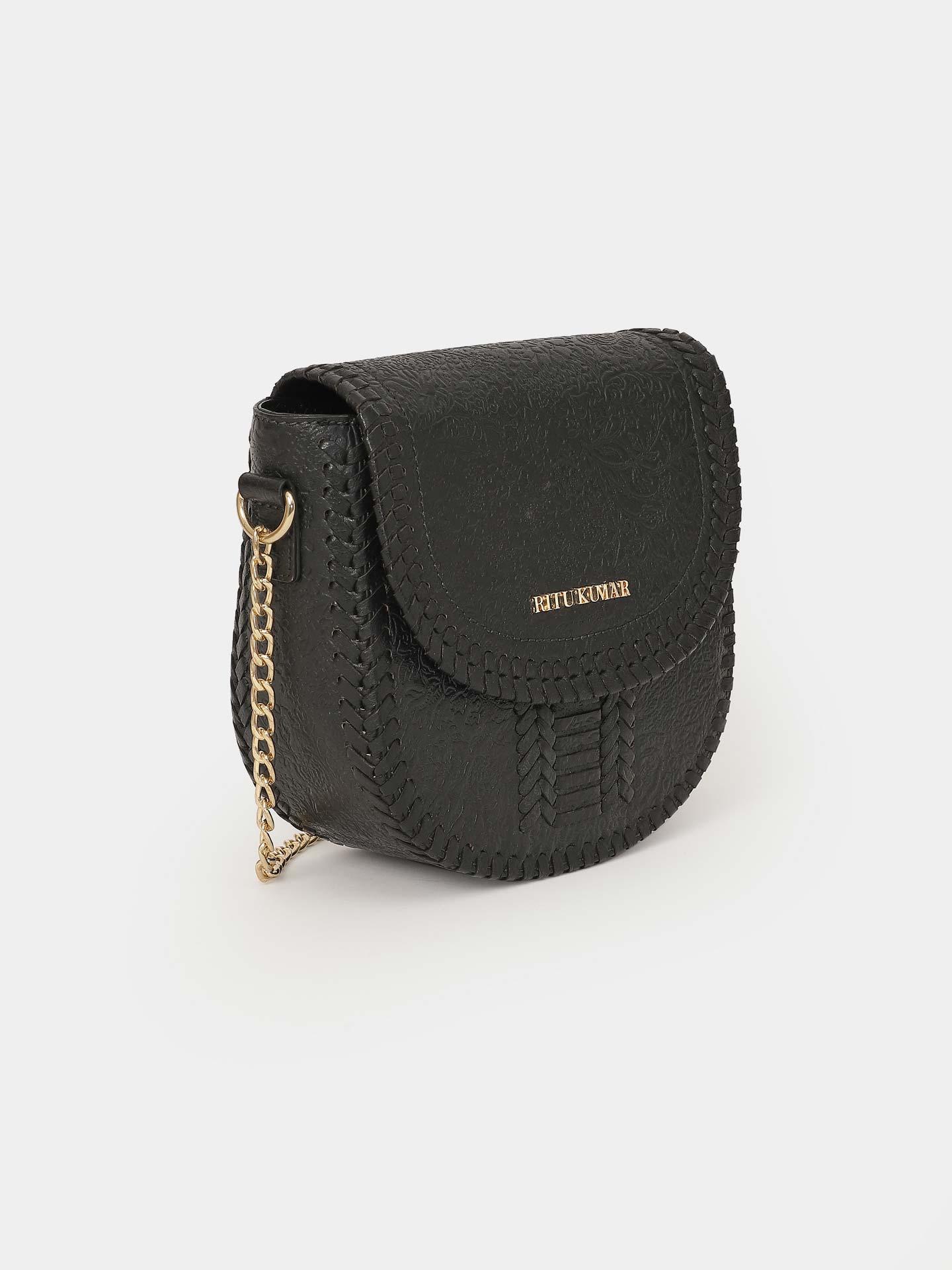 Black Runway Sling Bag
