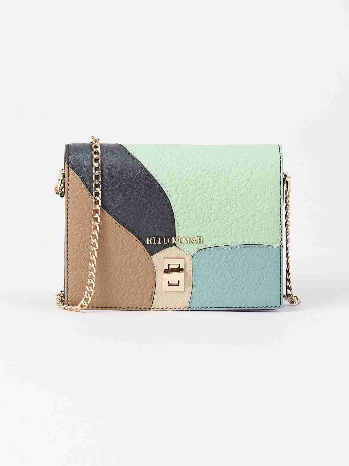 Blue Blush Sling Bag