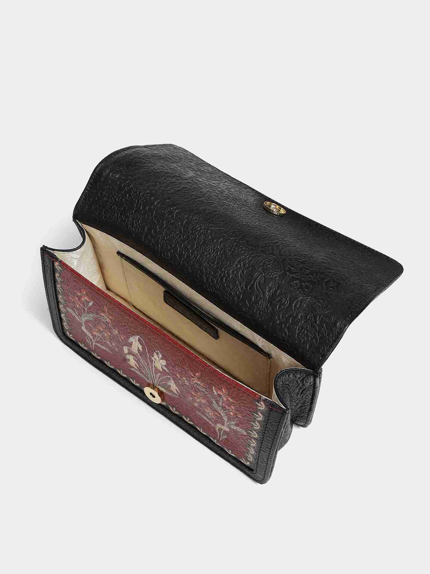 Red & Navy Alvina Sling Bag