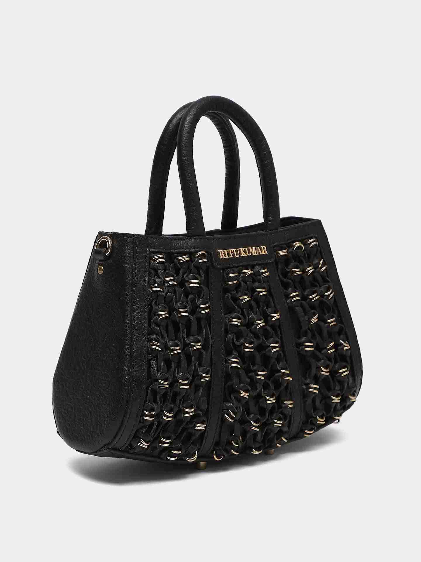 Black Nicholas Leather Sling Bag