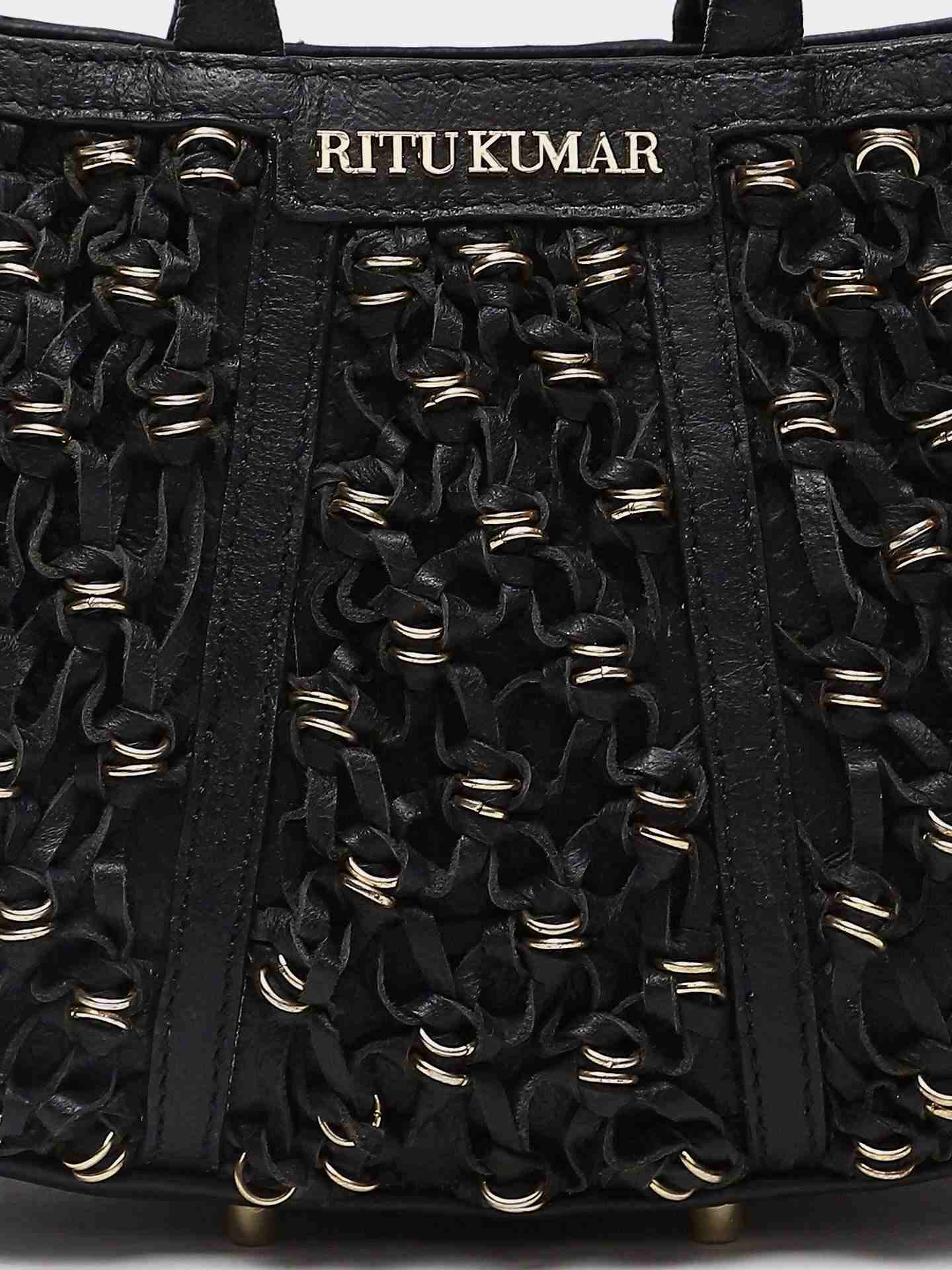 Black Nicholas Leather Sling Bag