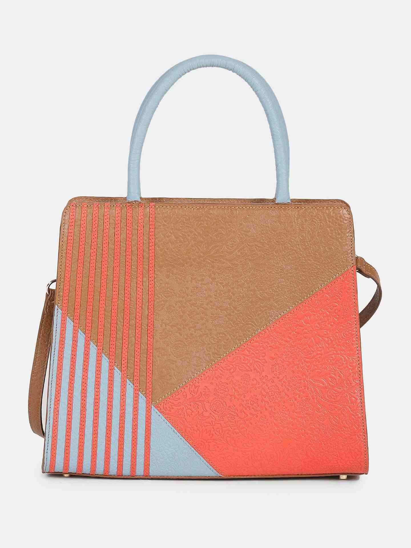 Multi-Color Missoni Leather Hand-Held Bag