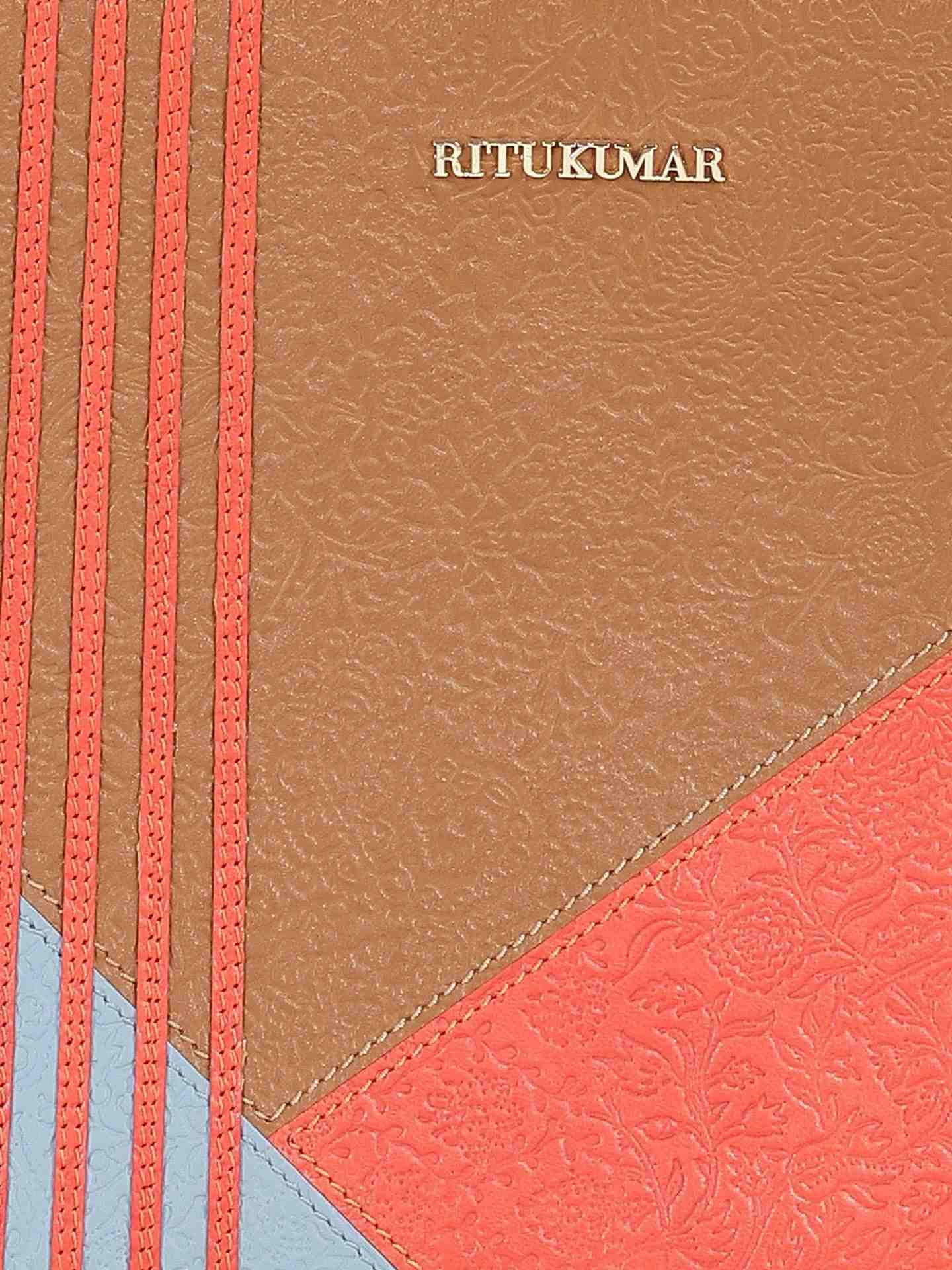 Multi-Color Missoni Leather Hand-Held Bag