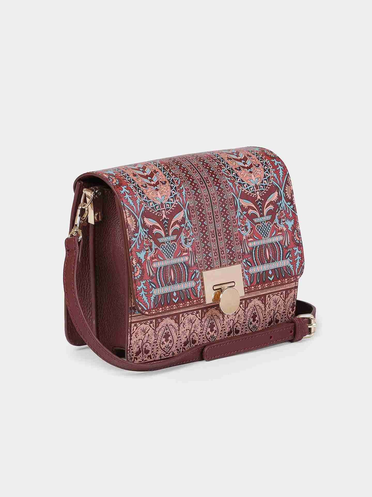 Multi-Color Kula Leather Sling Bag