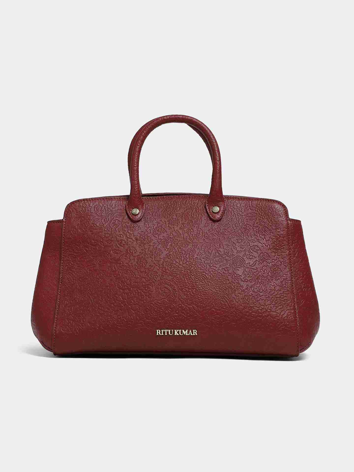 Maroon Azura Handbag