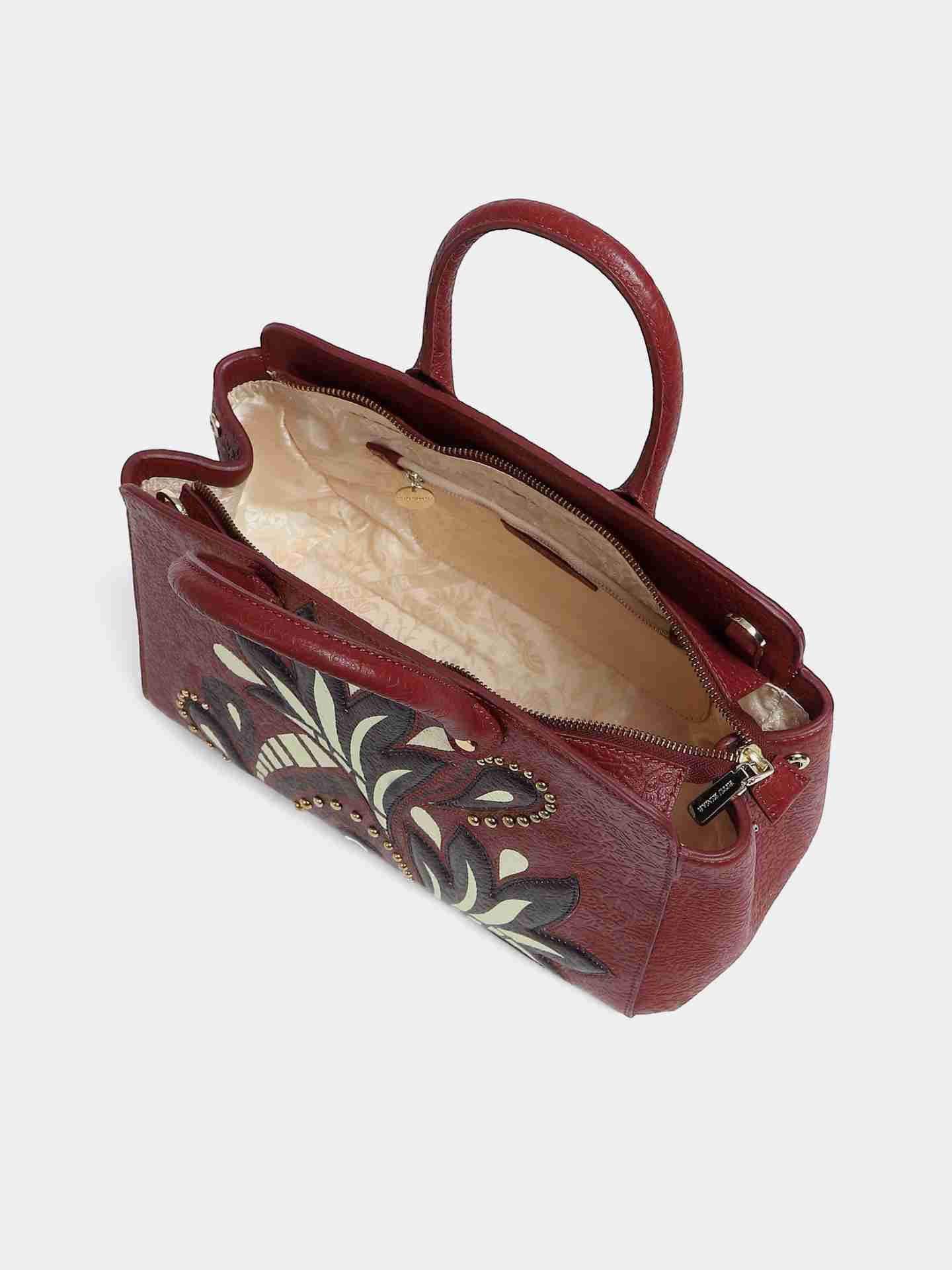 Maroon Azura Handbag