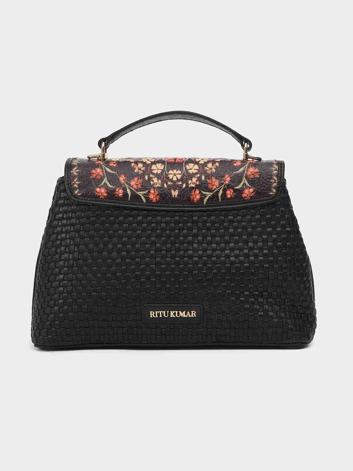 Black Alvina Handbag