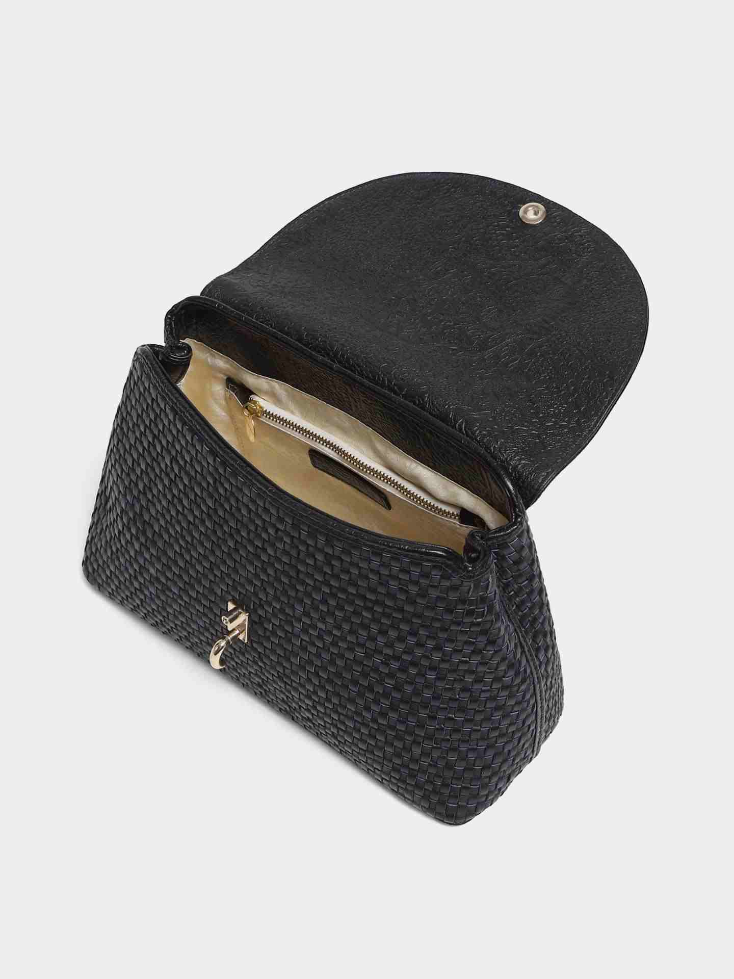 Black Alvina Handbag