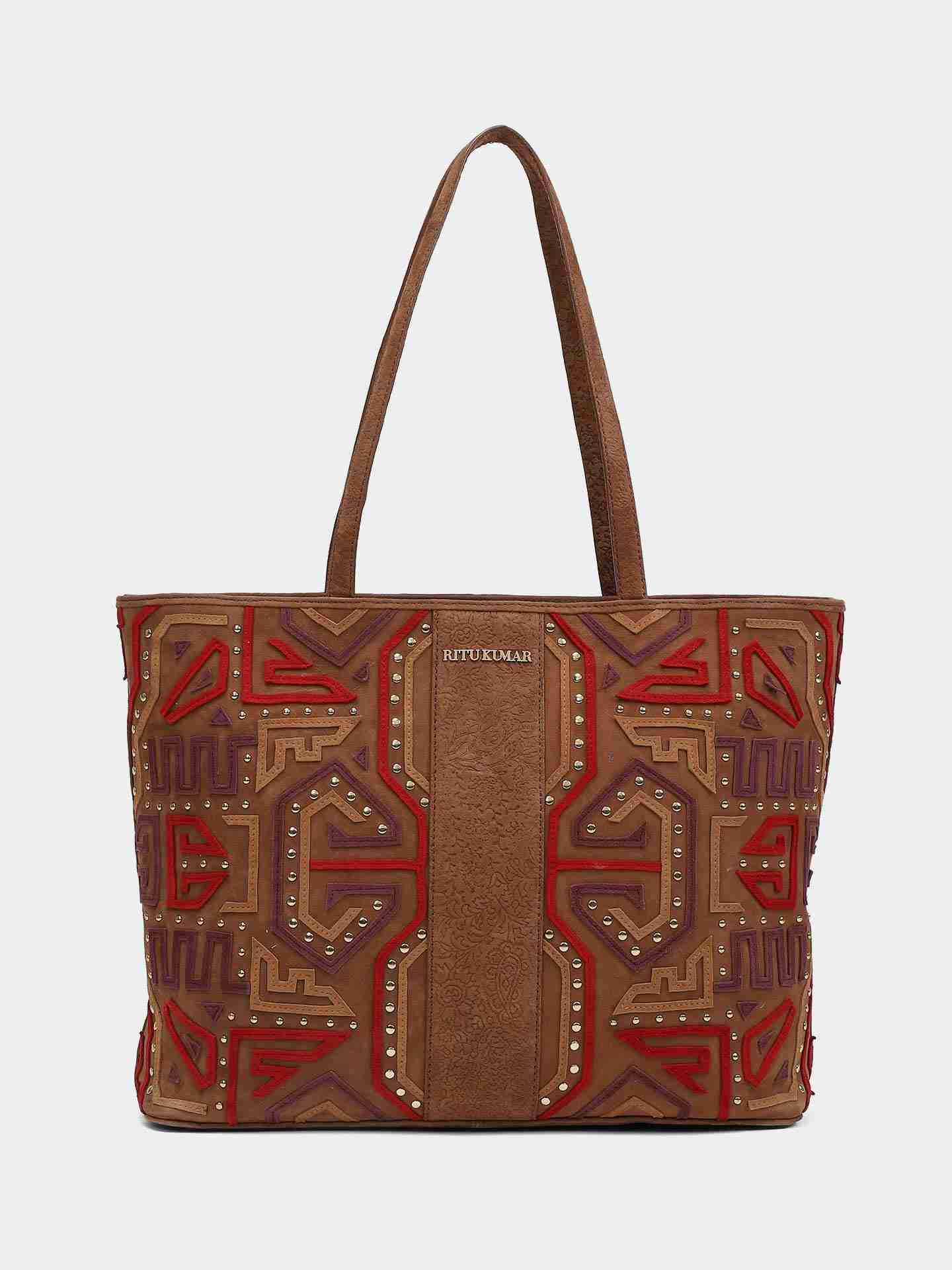 Tan Imaan Tote Bag
