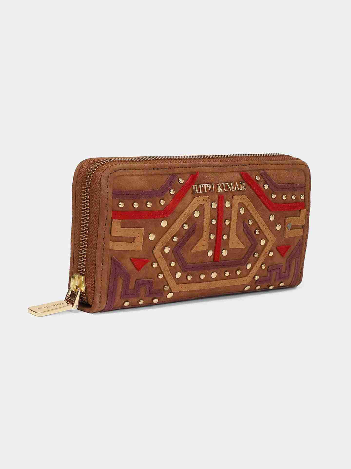 Tan Imaan Leather Wallet