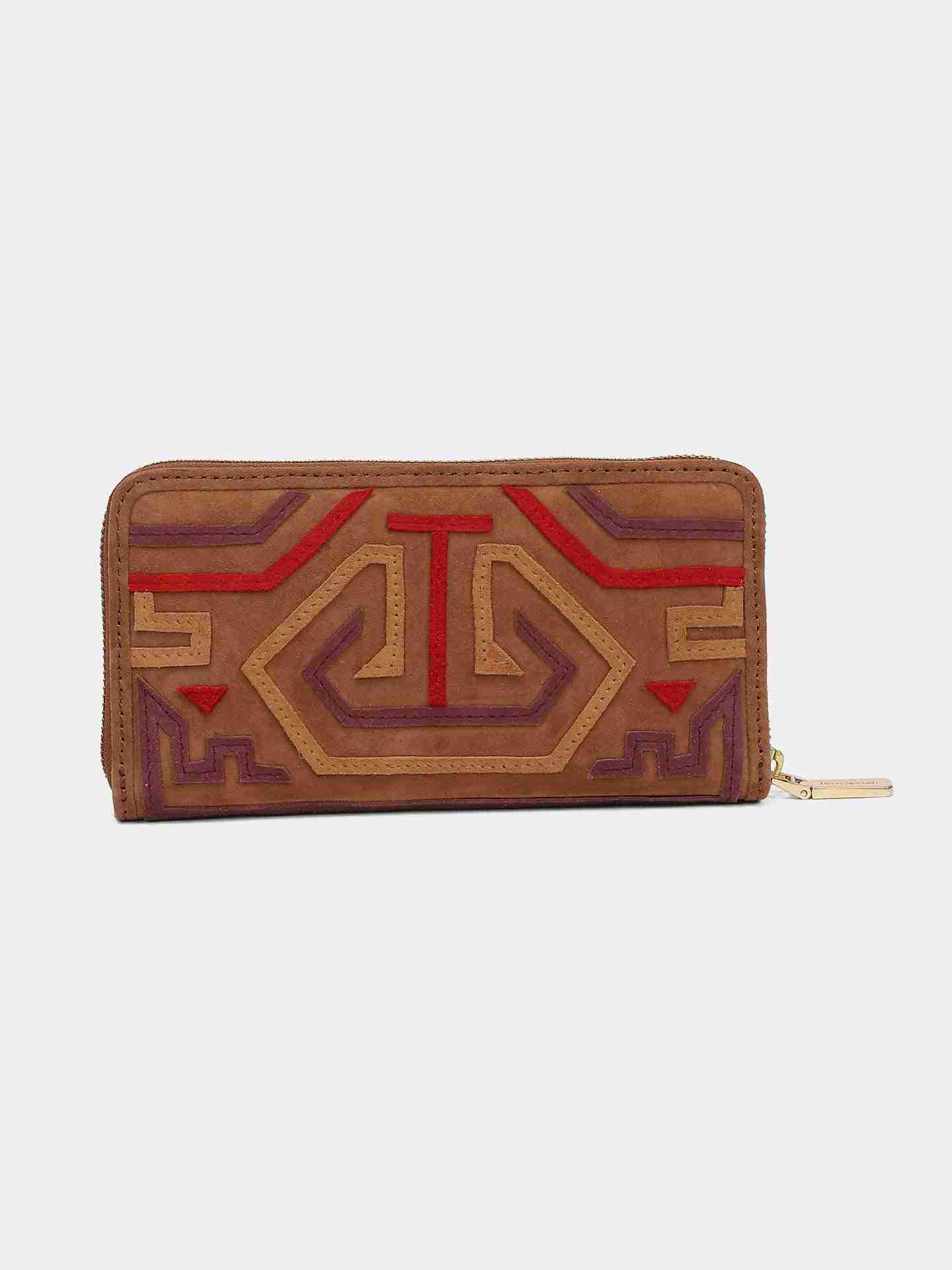 Tan Imaan Leather Wallet