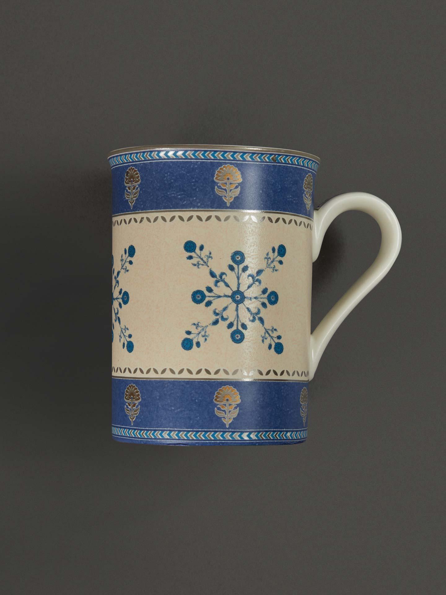 Blue Jalmahal Mug (Set Of 2)