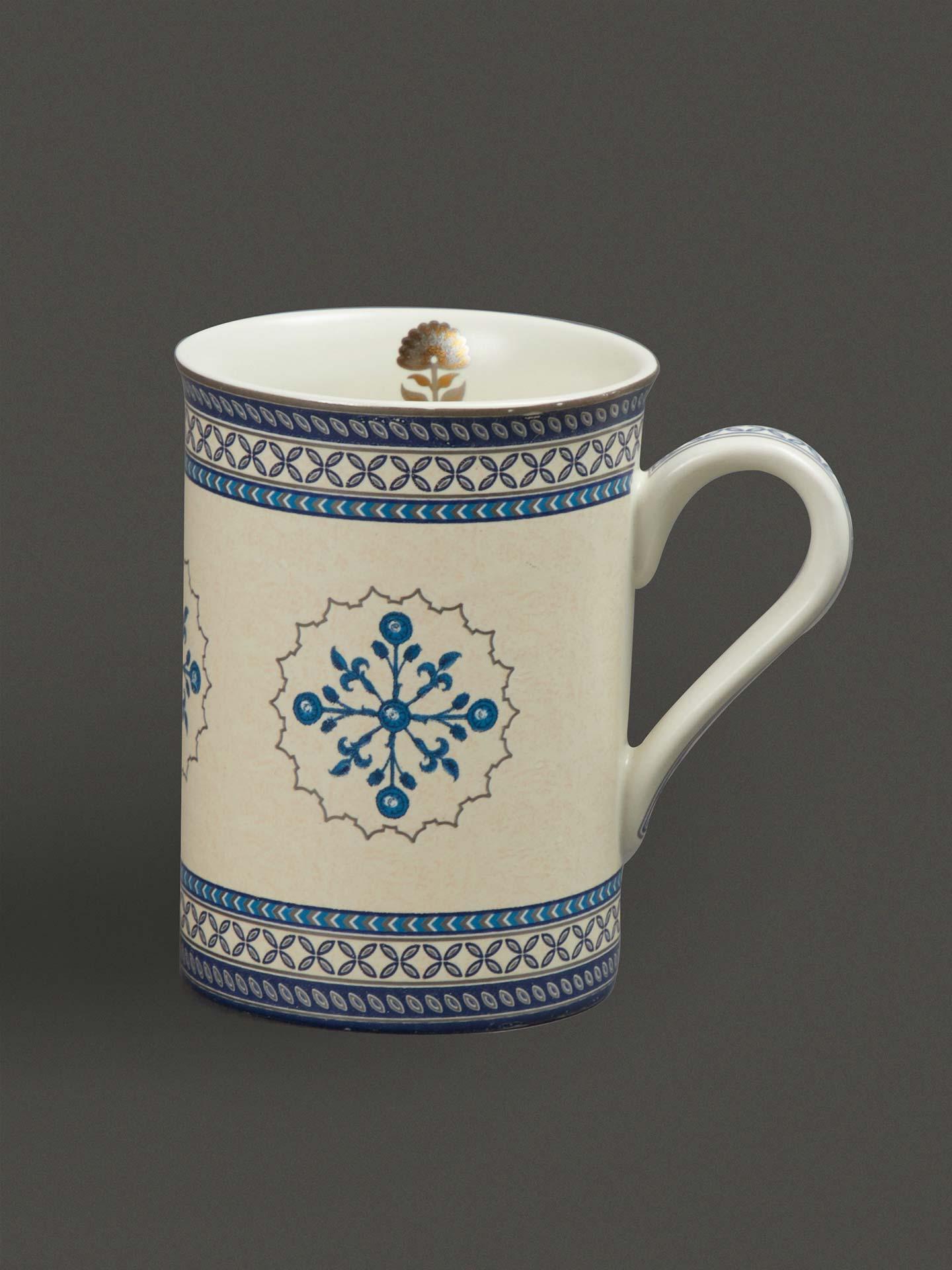 Blue Jalmahal Mug (Set Of 2)