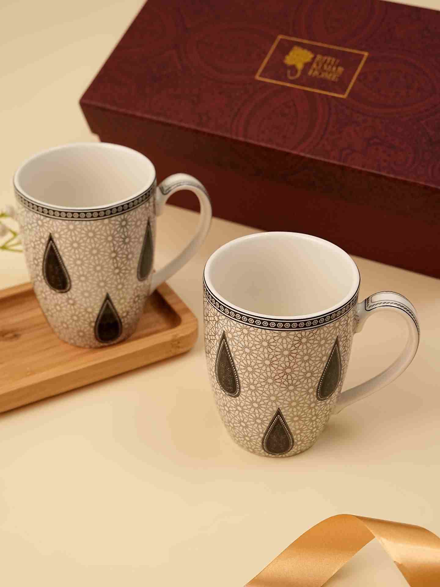 Black White Awadh Mug