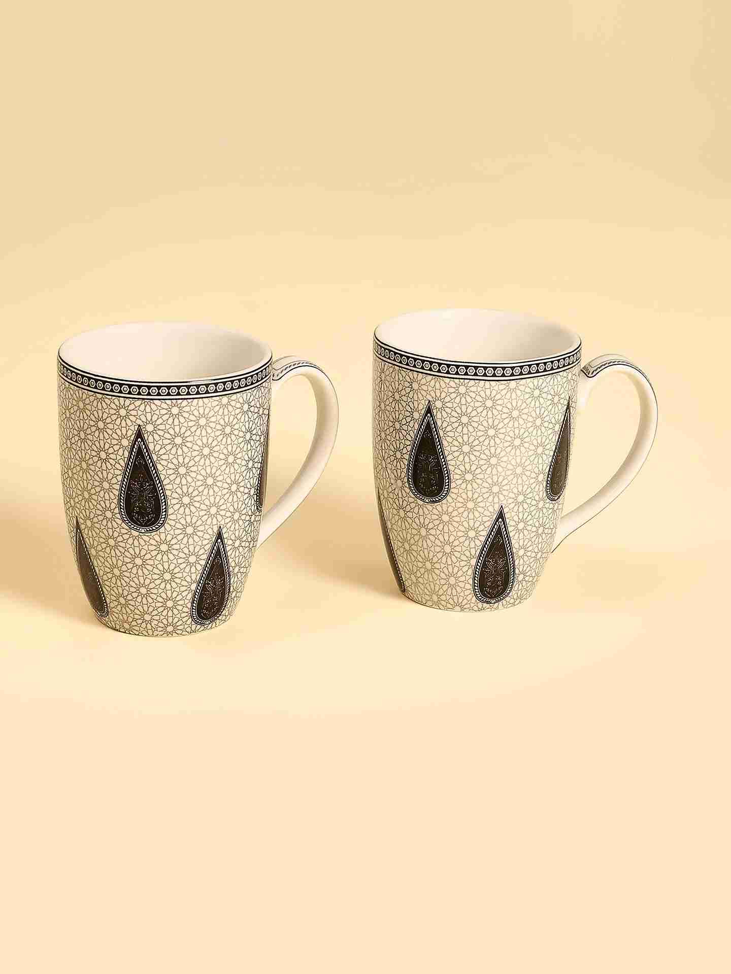 Black White Awadh Mug
