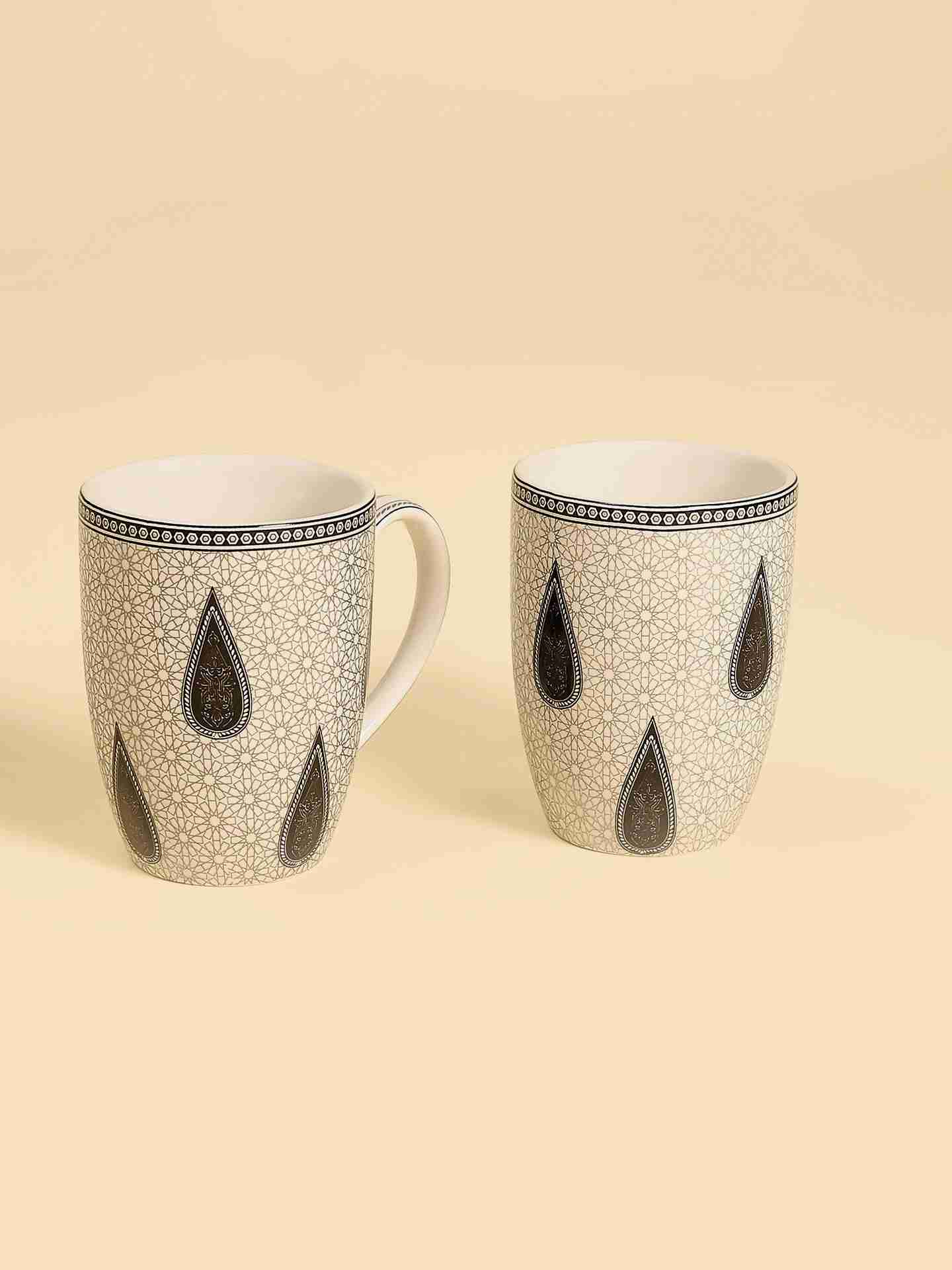 Black White Awadh Mug