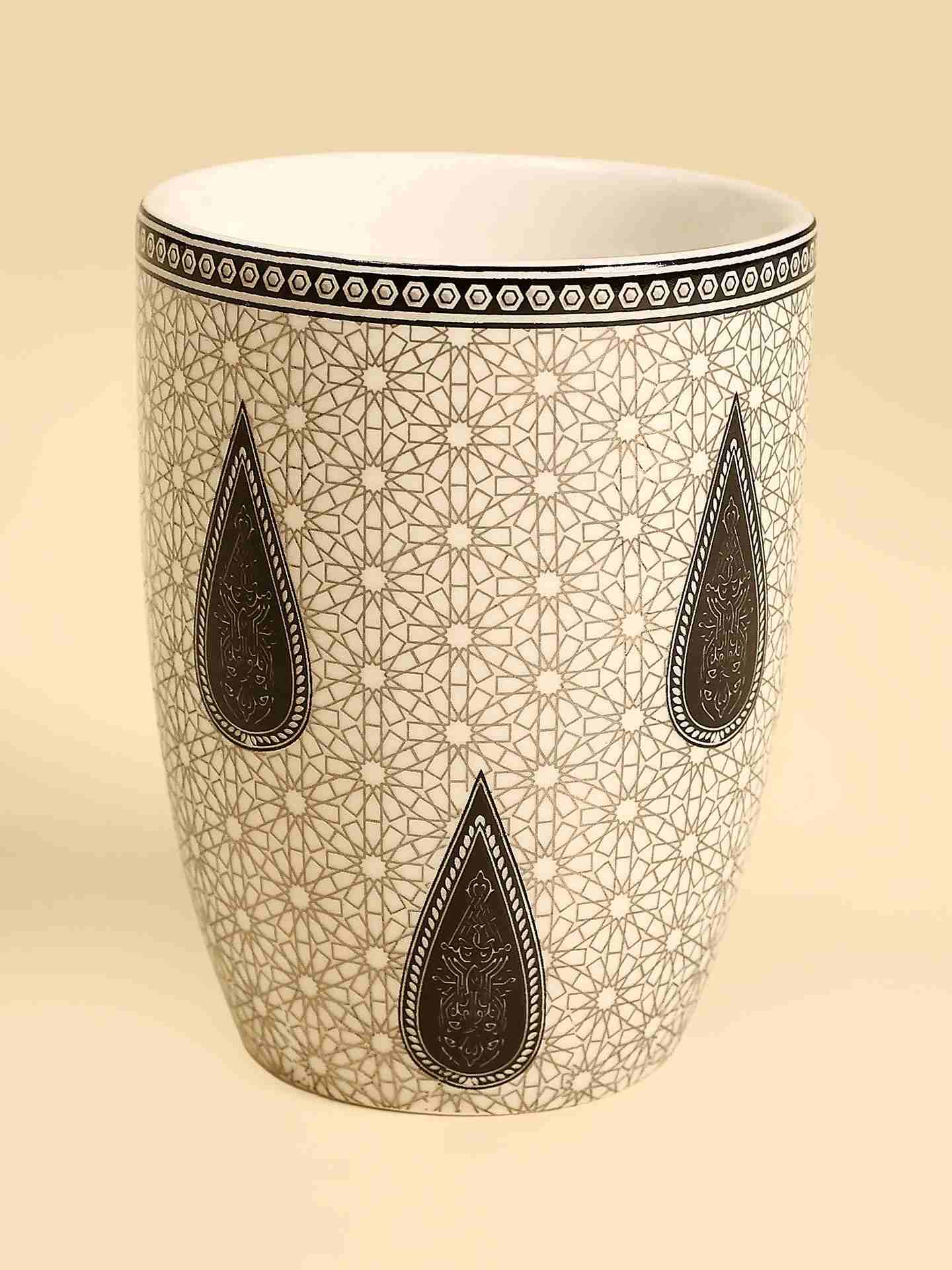 Black White Awadh Mug
