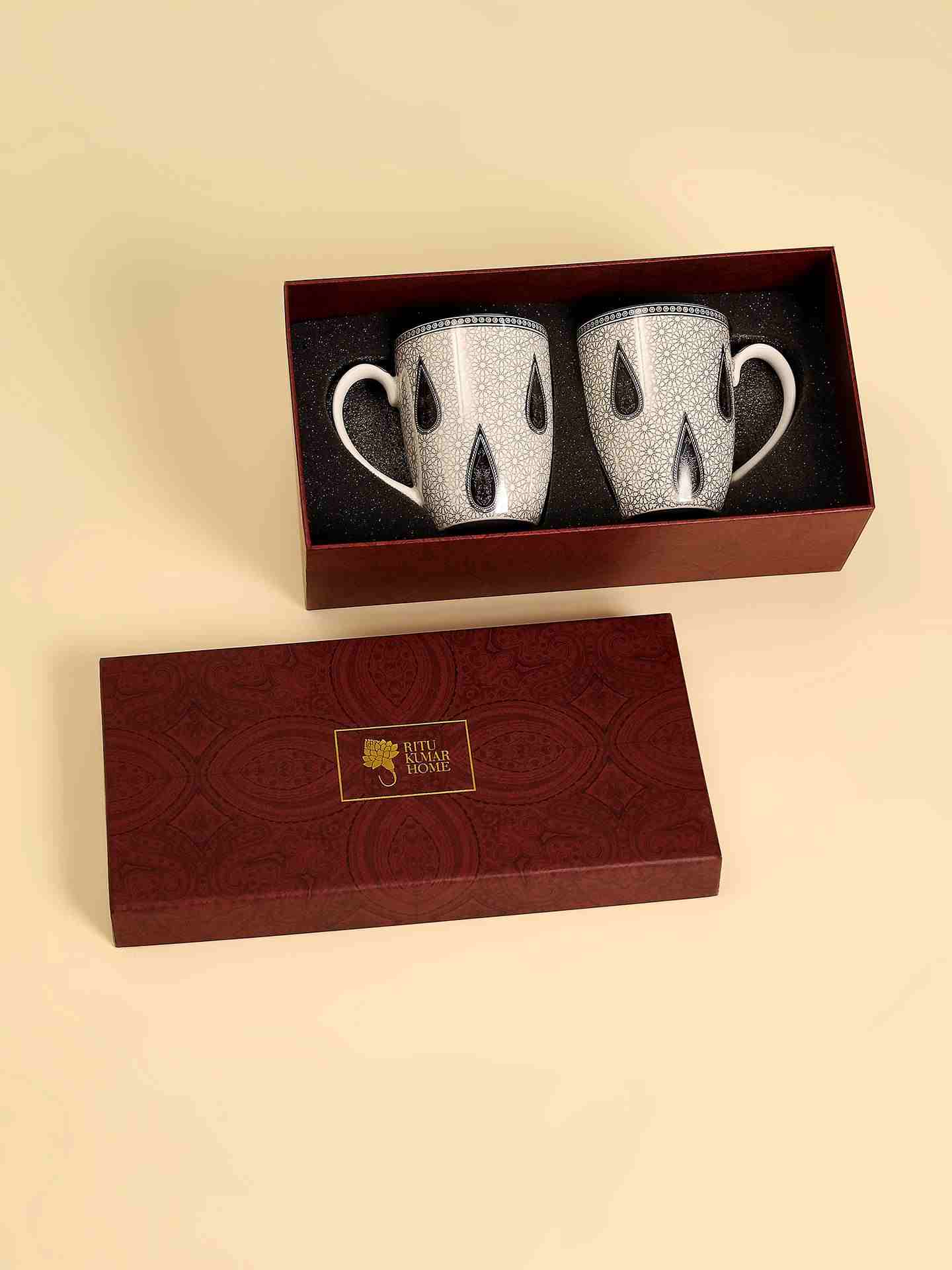 Black White Awadh Mug