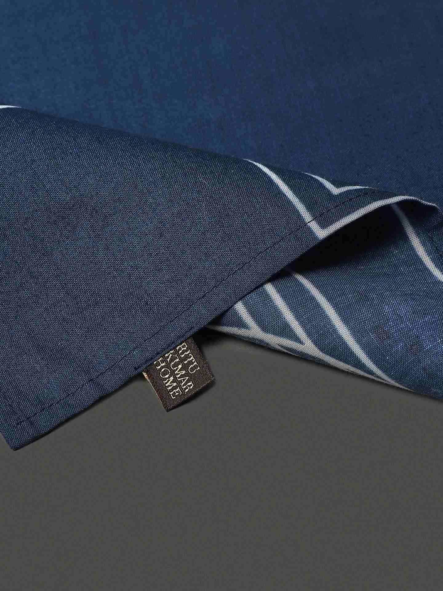 Blue Amer Fort Cotton Napkin (Set Of 4)