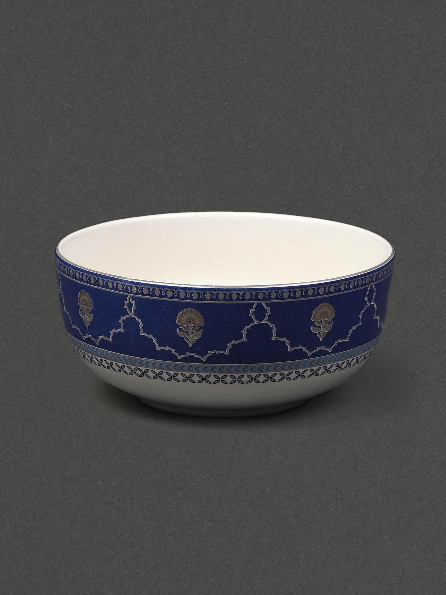 Blue Jalmahal Platter (Set Of 2)