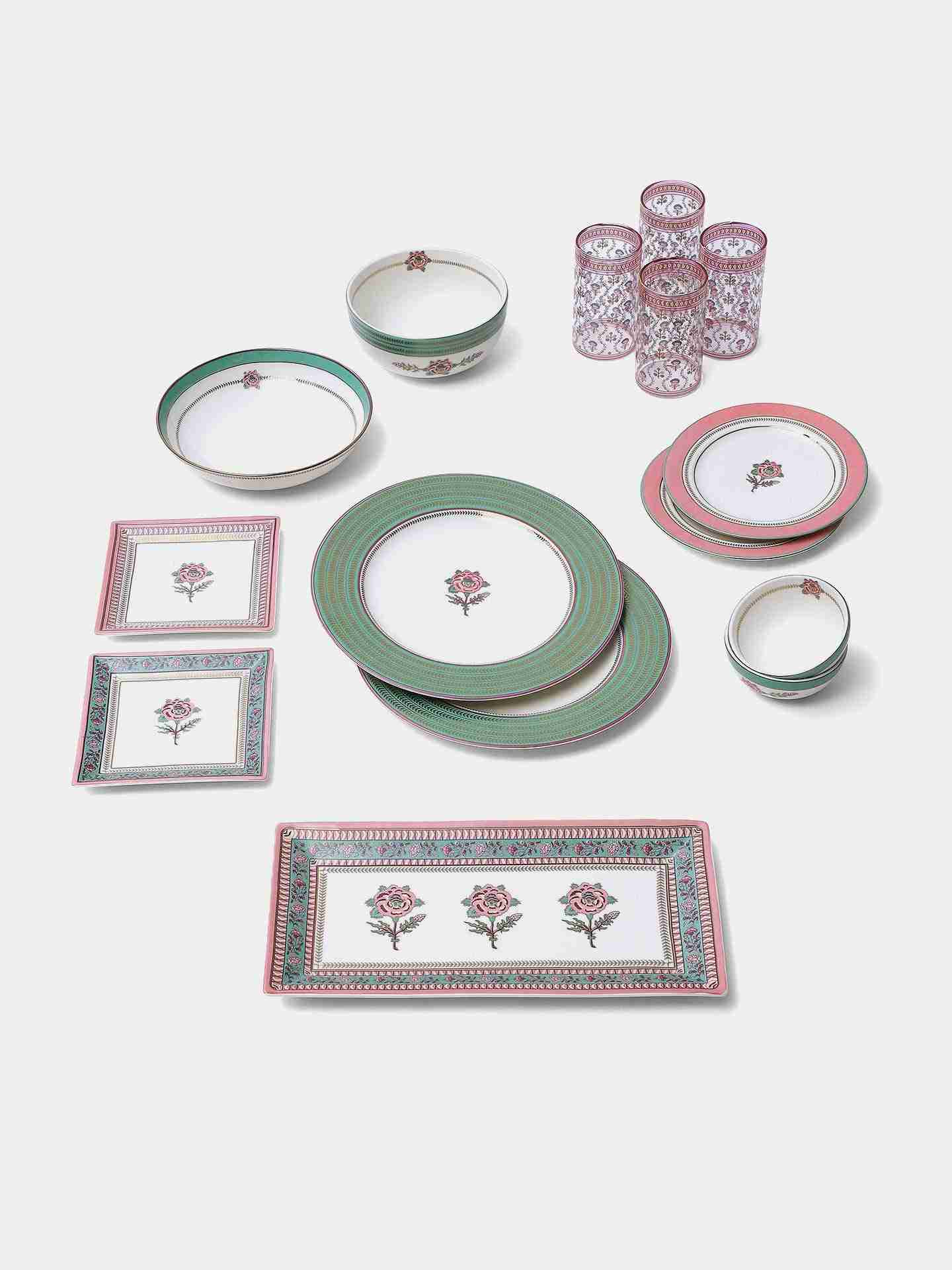 Ivory Lavana Platter (Set Of 2)