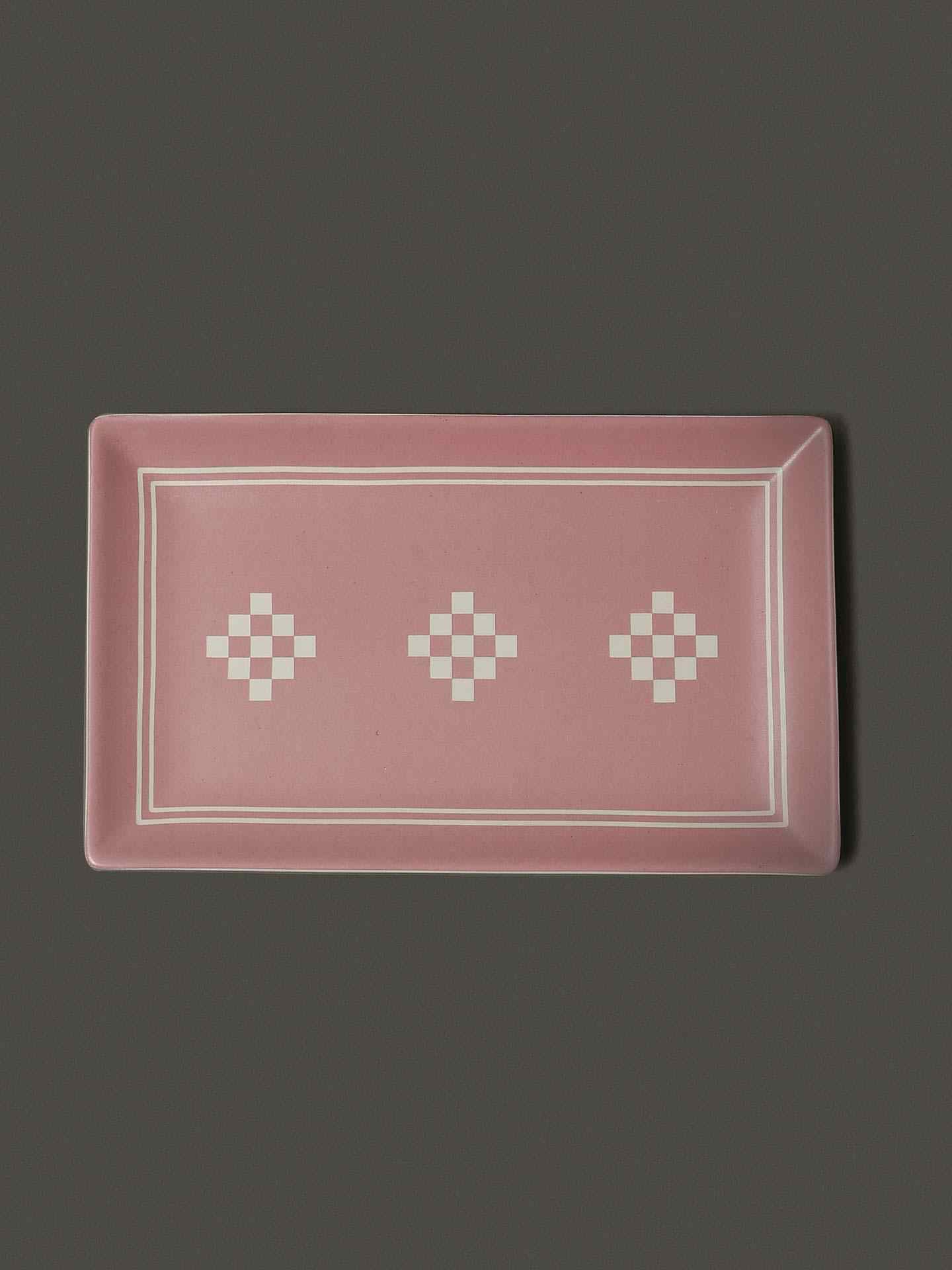 White Amer Fort Dinner Plate (Set Of 2)