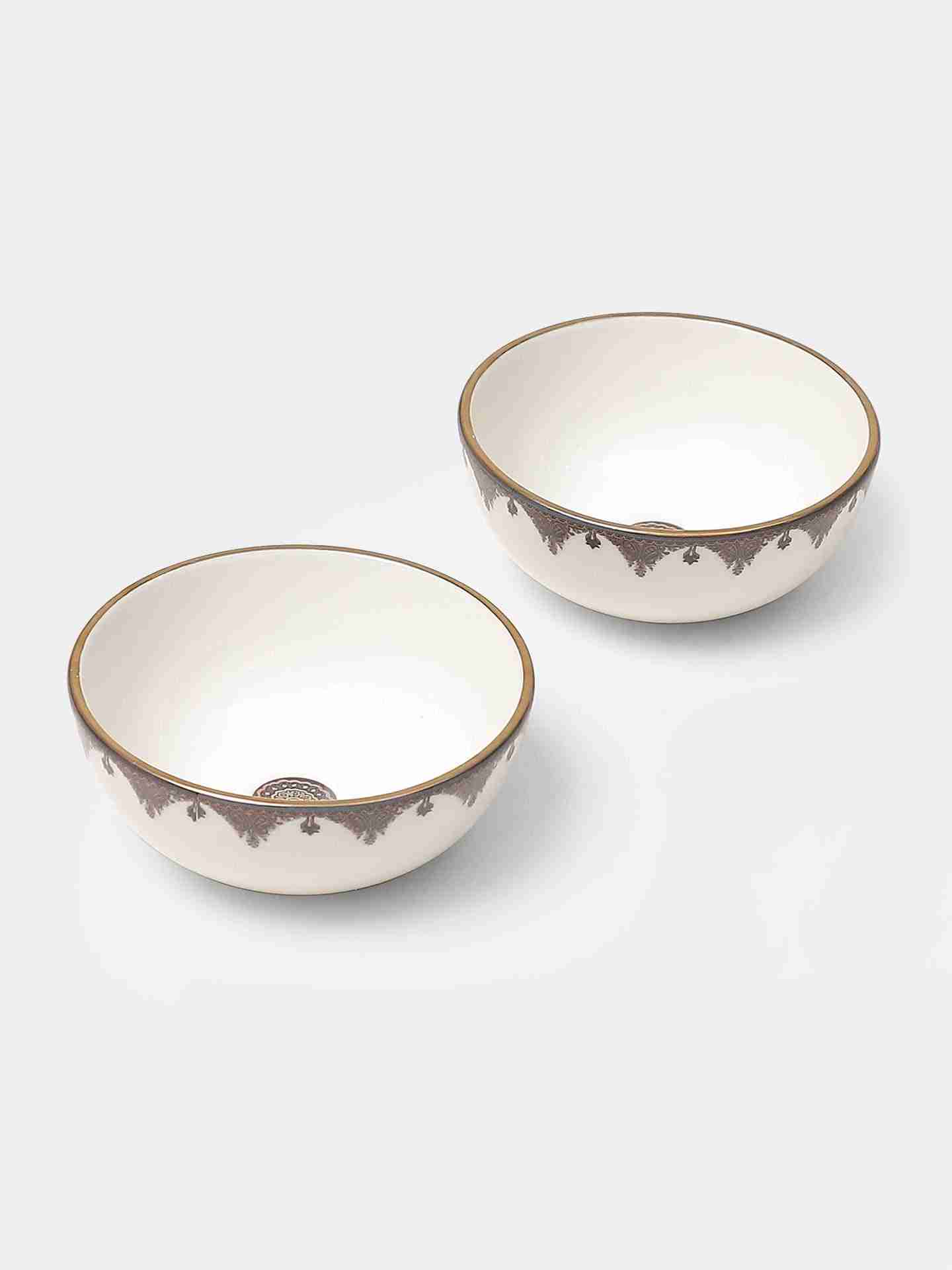 Blue Jaamevar Side Plate (Set Of 2)