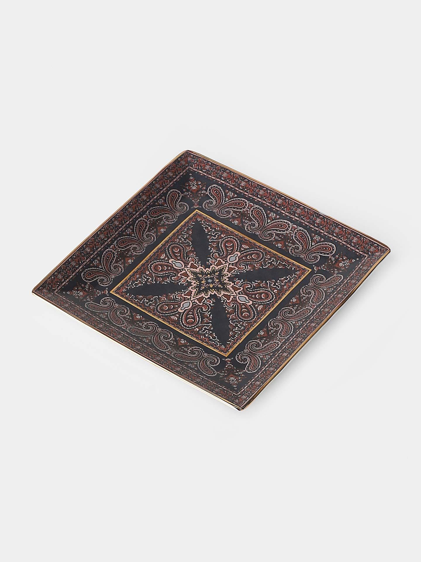 Blue Jaamevar Side Plate (Set Of 2)