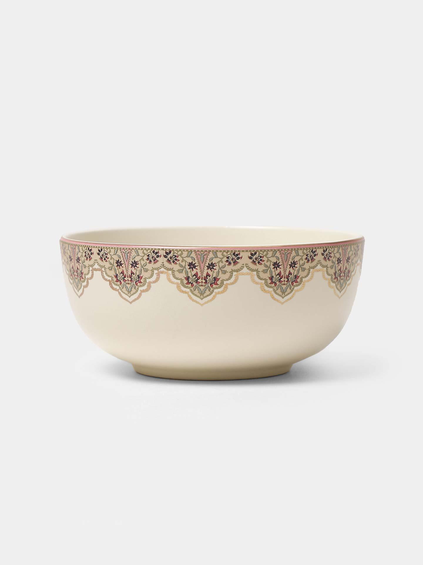 Beige & Pink  Minar Platter (Large)