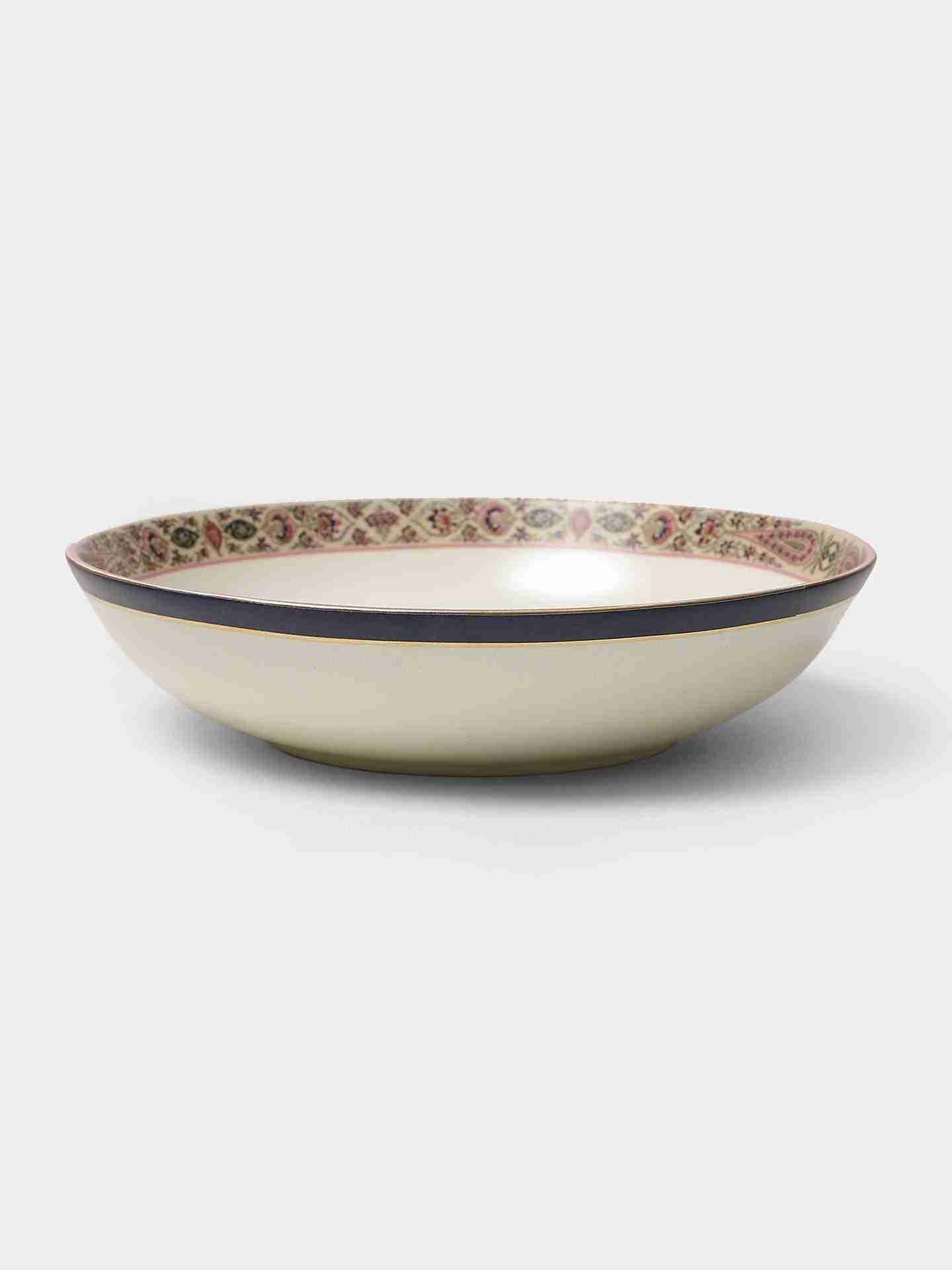 Beige & Pink  Minar Platter (Set Of 2)